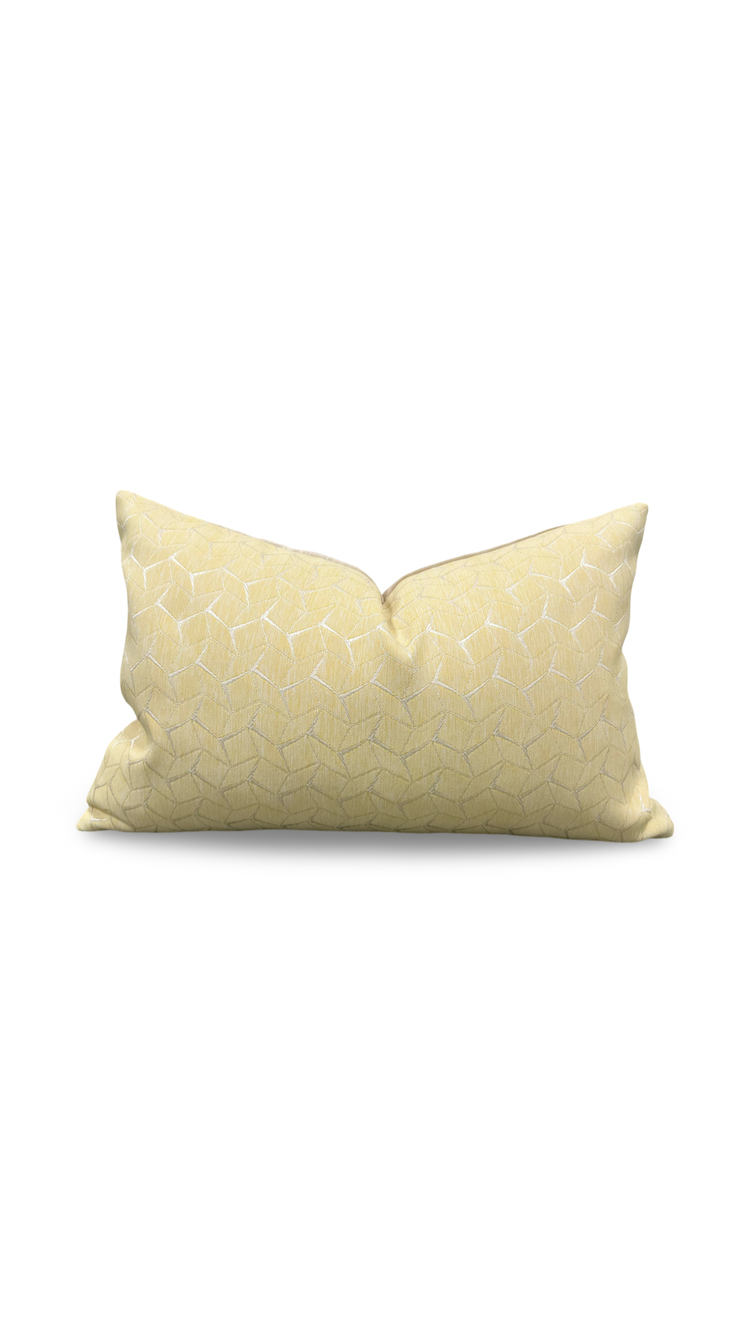 Trapezoid Sunshine 12x18" Knife Edge Decorative Lumbar Pillow