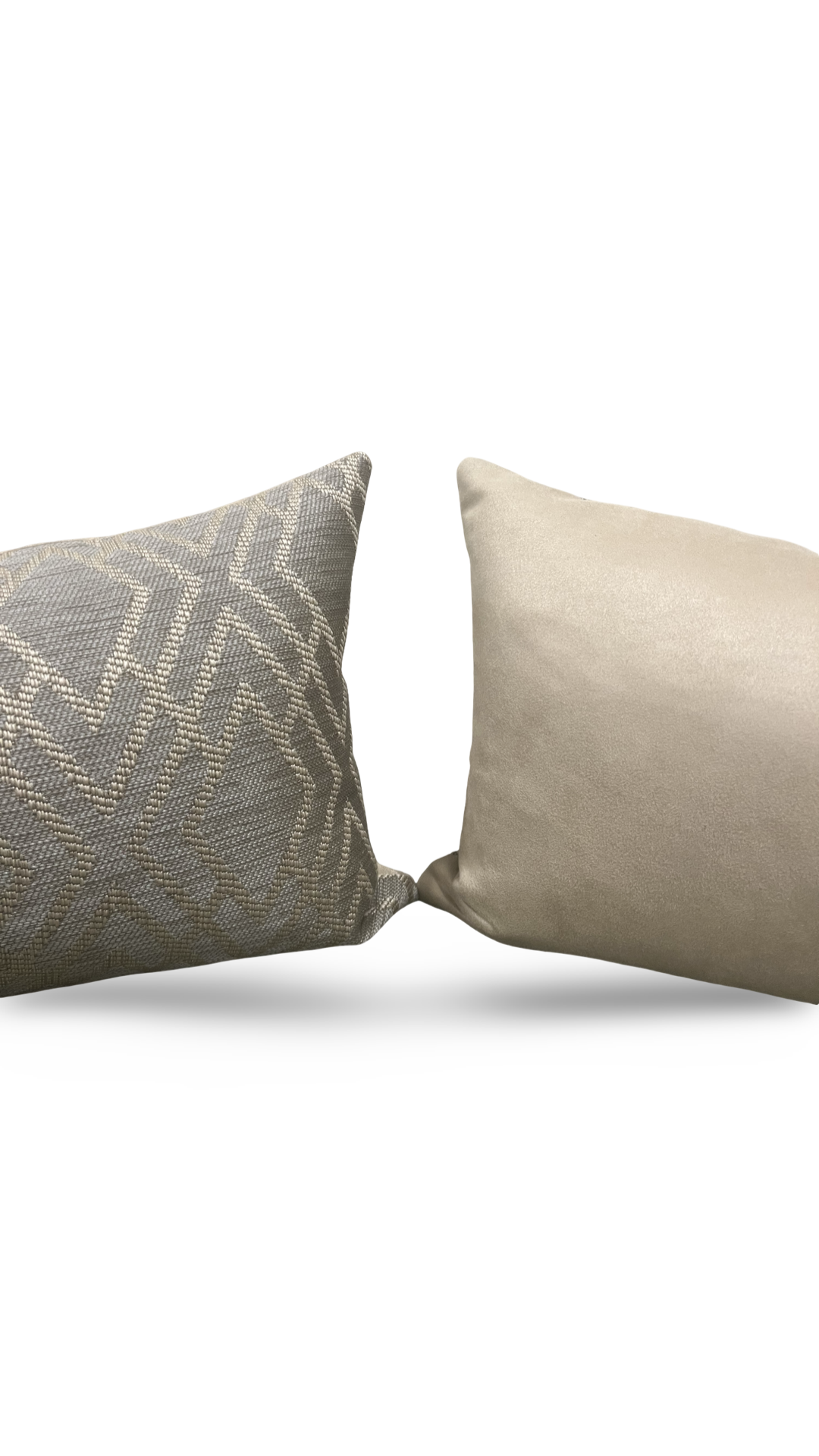 Lumbar Pillow Dana Taupe 12x18" Knife Edge Cover