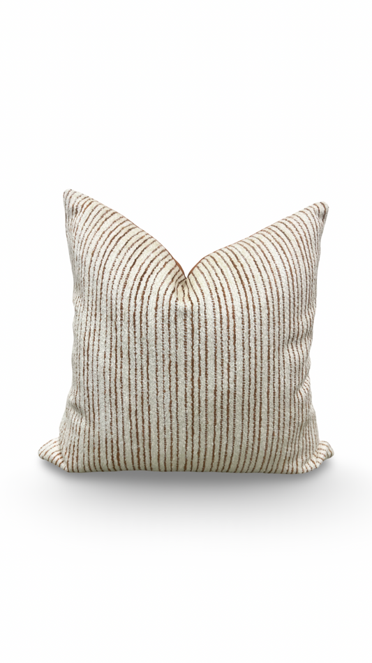 Waikiki Kola Nut 18X18" Knife Edge Decorative Throw Pillow