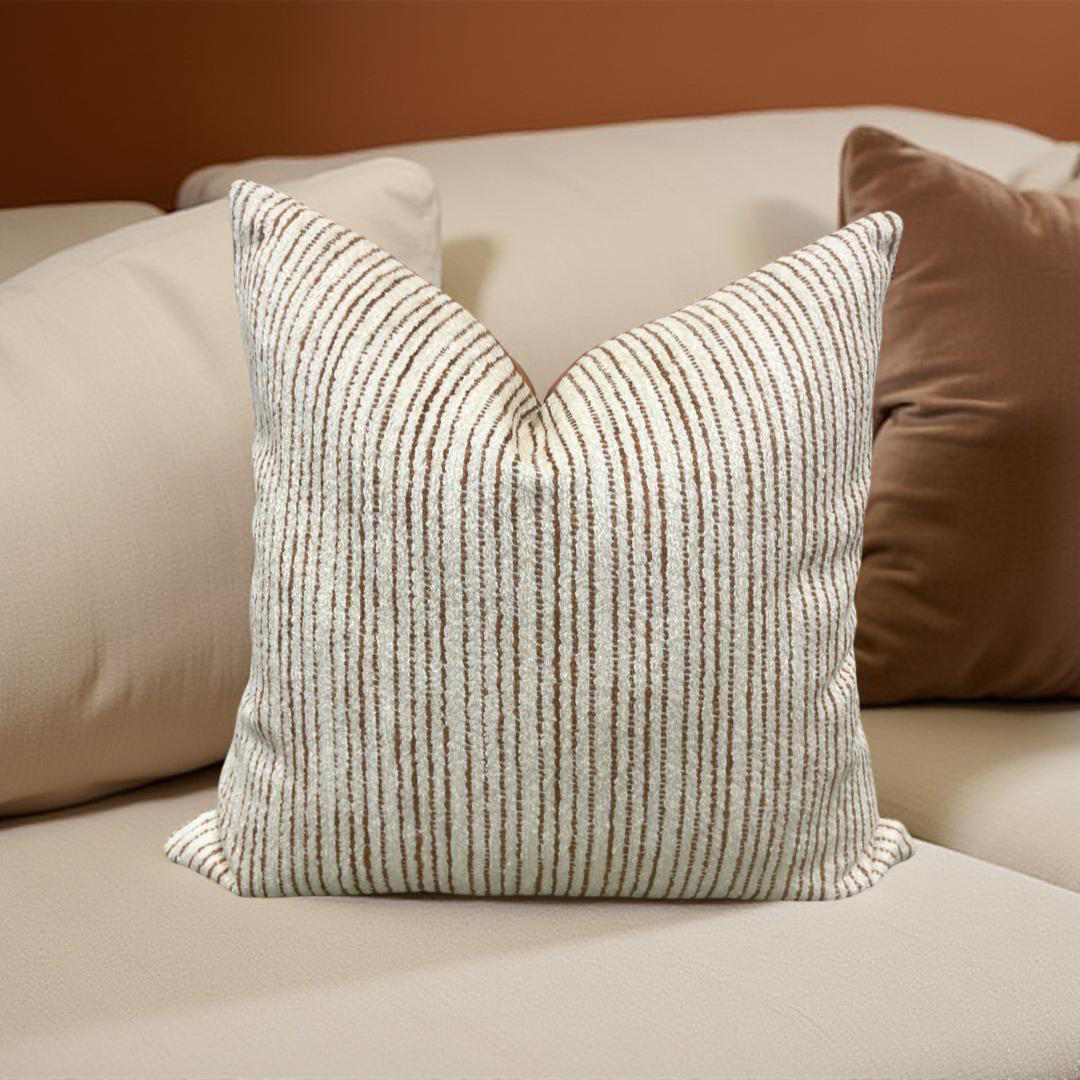 Waikiki Kola Nut 18X18" Knife Edge Decorative Throw Pillow