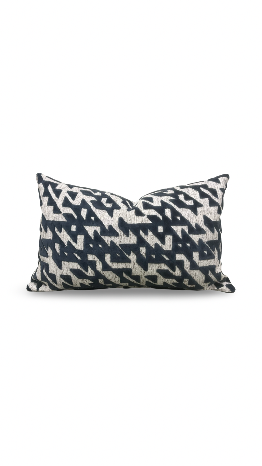 Tessellation Memo Midnight 12X18" Knife Edge Decorative Pillow