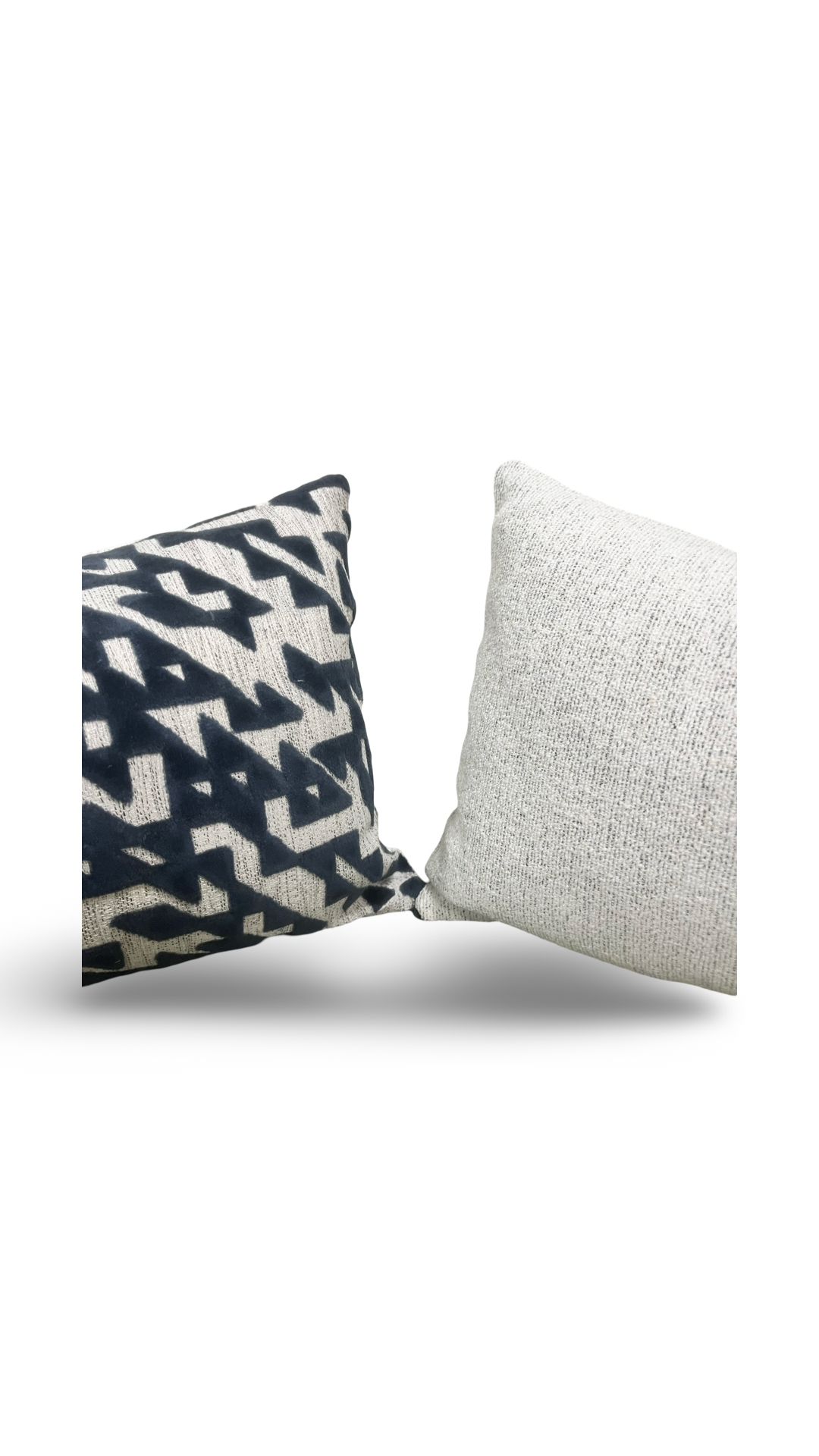 Tessellation Memo Midnight 12X18" Knife Edge Decorative Pillow