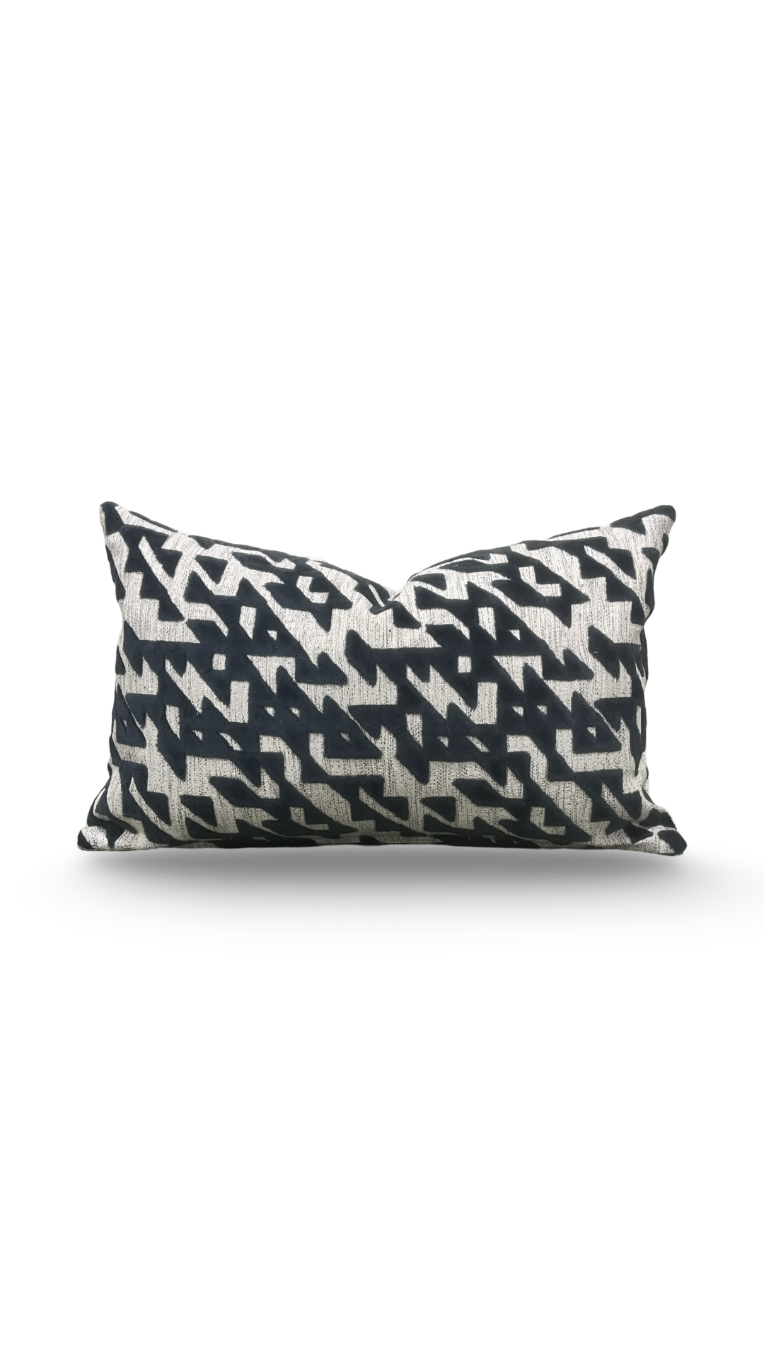 Tessellation Memo Midnight 12X18" Knife Edge Decorative Pillow