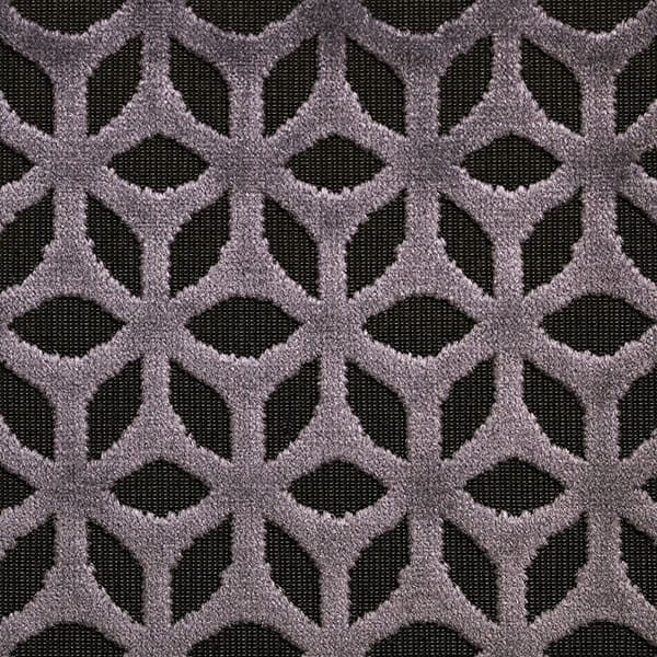 Merletto Oyster 22x22" Raised Velvet Knife Edge Decorative Pillow