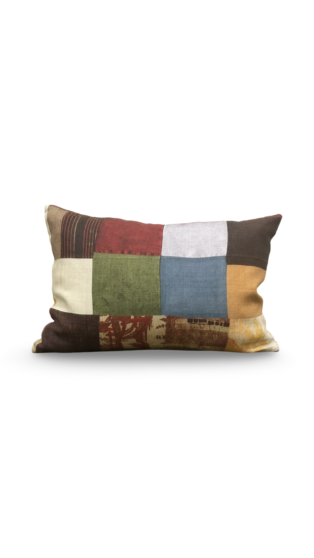 Patchwork Classic 12X18" Knife Edge Decorative Lumbar Pillow