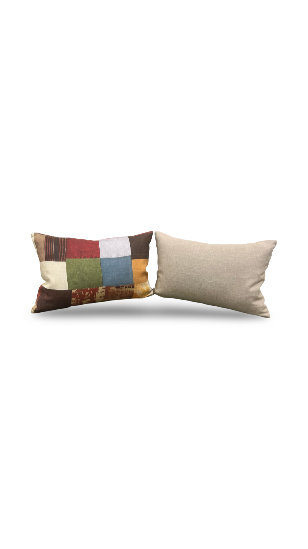 Patchwork Classic 12X18" Knife Edge Decorative Lumbar Pillow