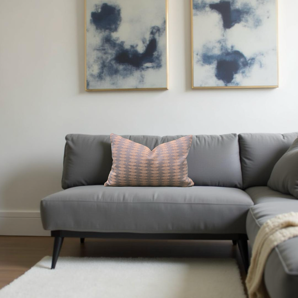 Kikko Berry Blitz 12X18" Knife Edge Decorative Lumbar Pillow