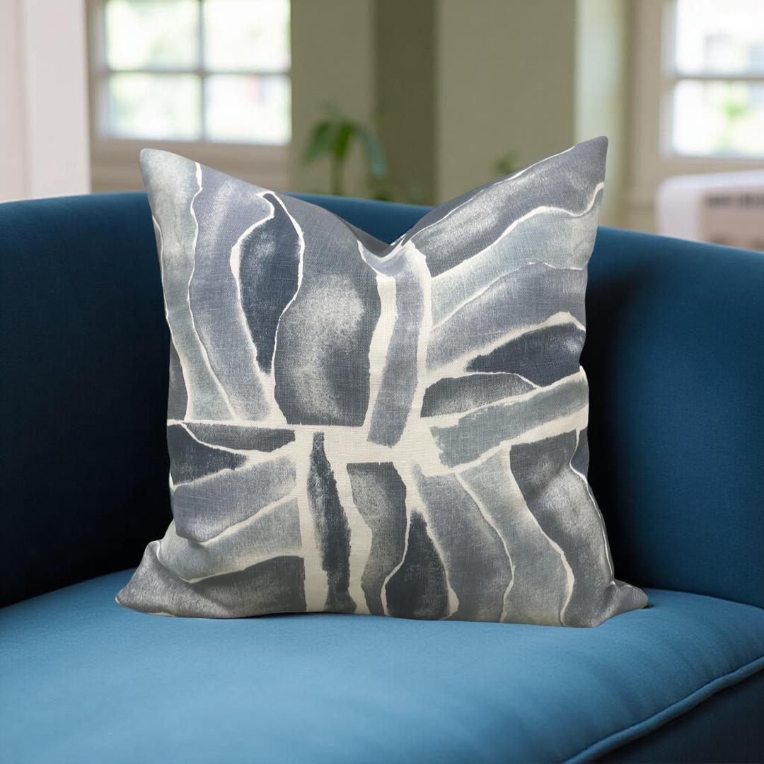 Decorative Pillow Iverness Nocturne 18x18" Knife Edge Throw