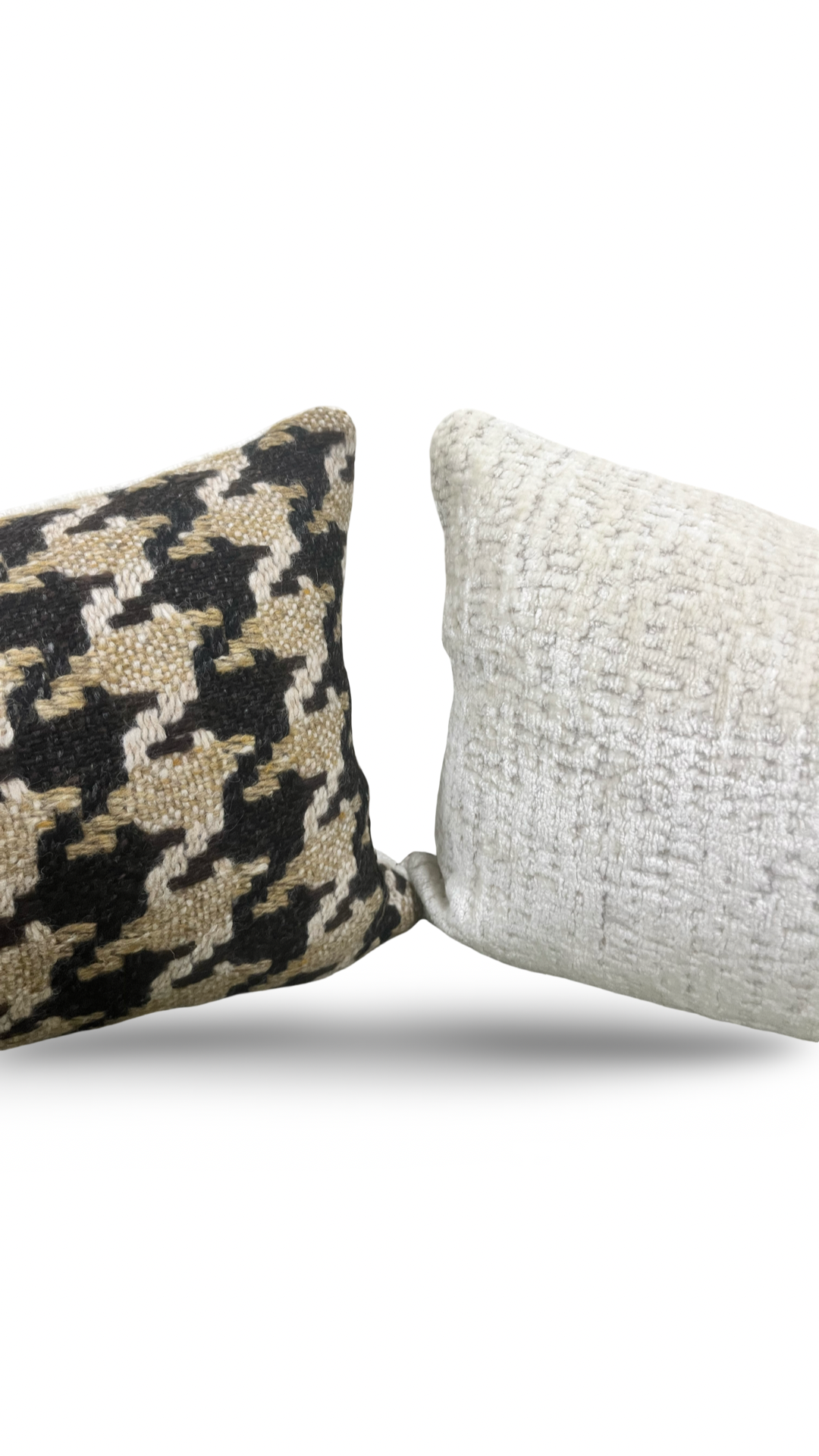 Designer Fabric Brigitte Camel 12x18" Knife Edge Decorative Lumbar Pillow