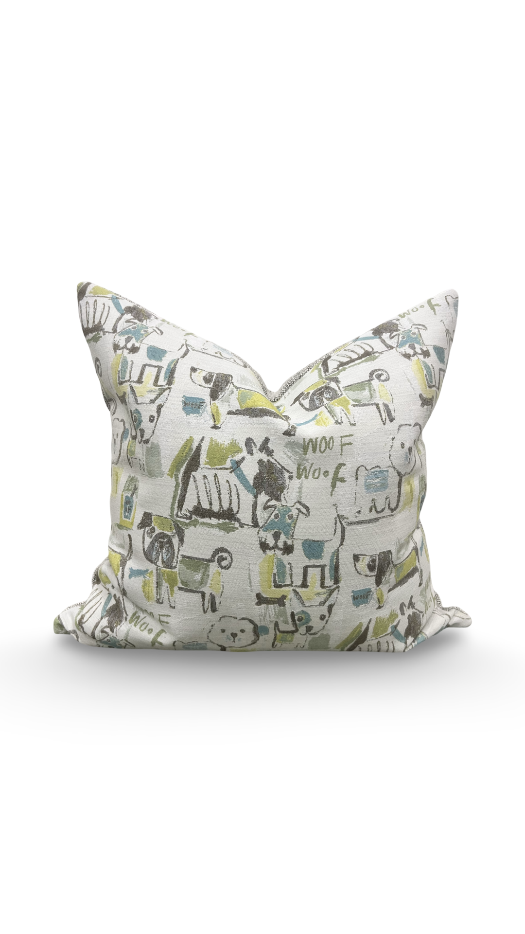 Puppy Love Capri 22x22" Knife Edge Decorative Pillow