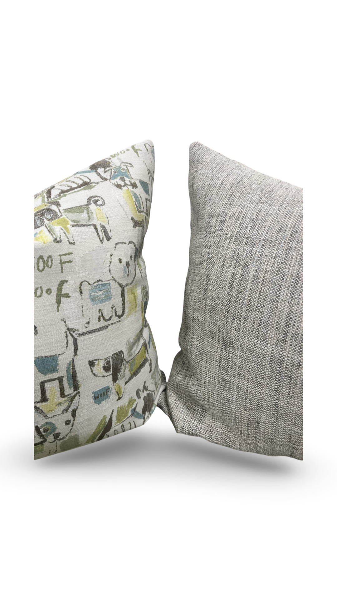 Puppy Love Capri 22x22" Knife Edge Decorative Pillow