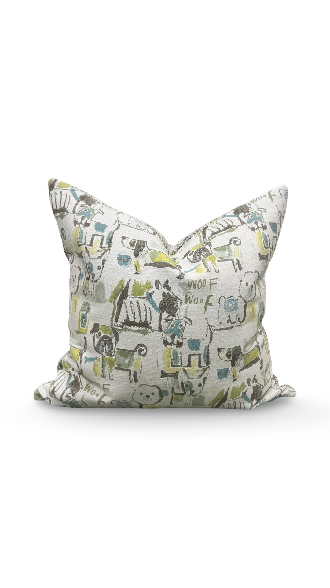 Puppy Love Capri 22x22" Knife Edge Decorative Pillow