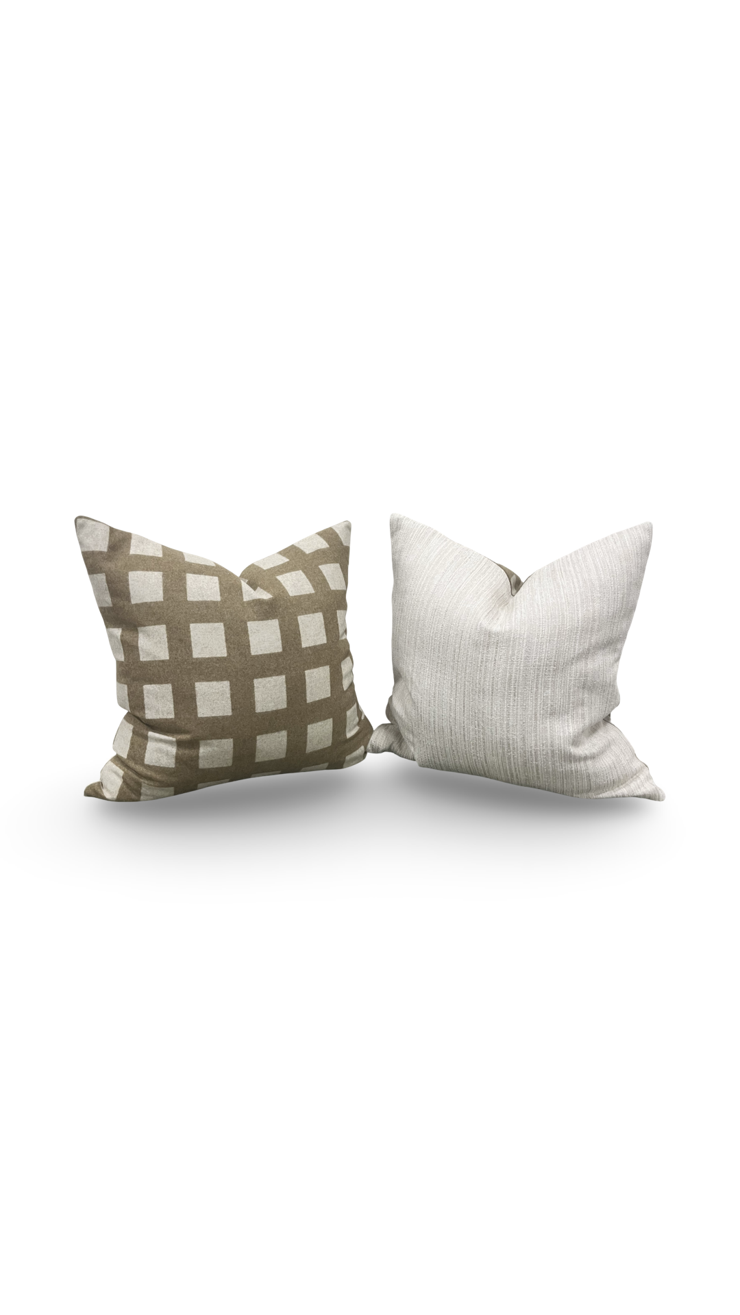 Designer Fabric Union Square Hazel 22x22" Knife Edge Decorative Throw Pillow