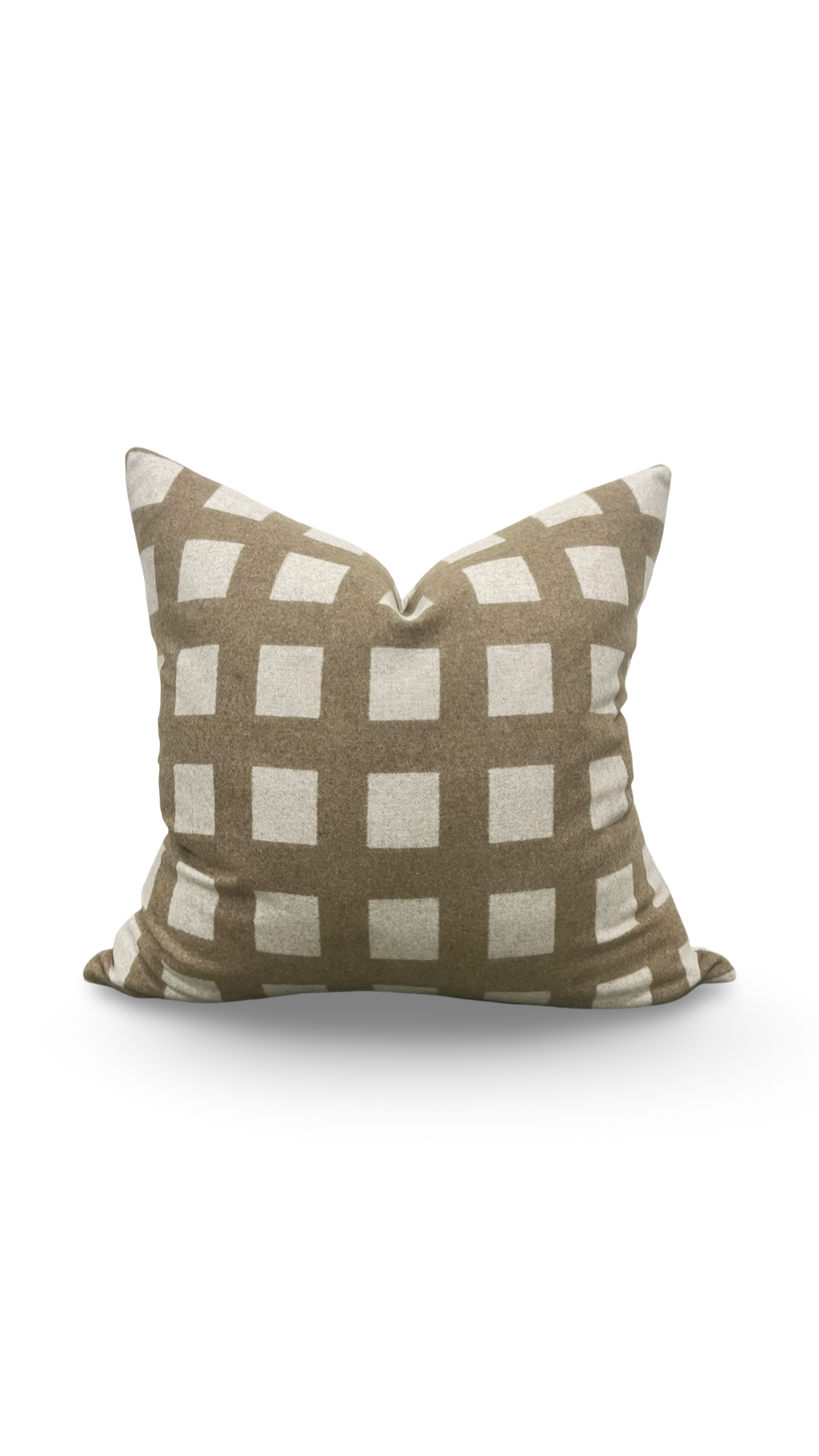 Designer Fabric Union Square Hazel 22x22" Knife Edge Decorative Throw Pillow
