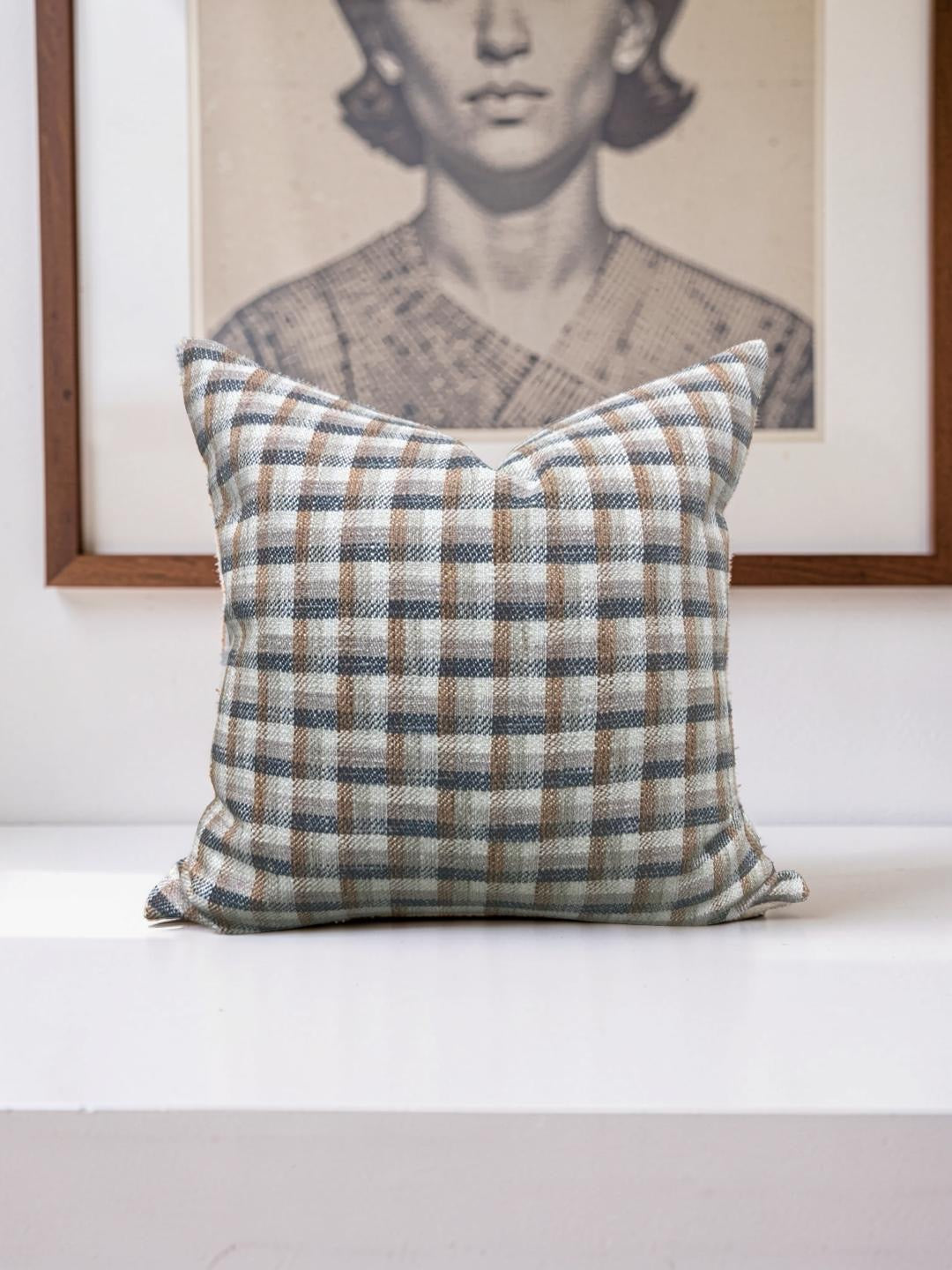 Decorative Pillow Chattanooga Juniper Berry 22x22" Knife Edge Cover