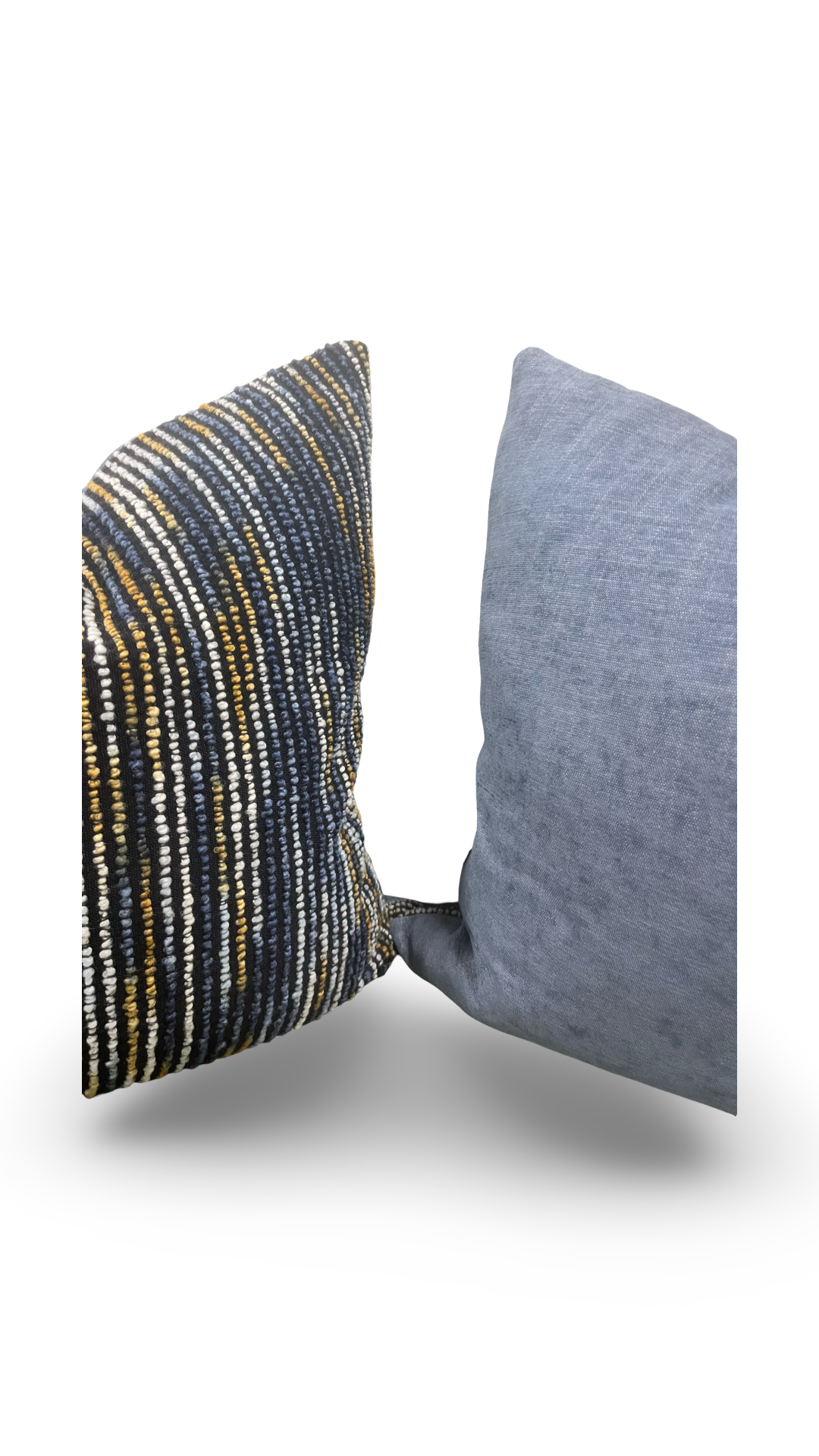 Color Field Midnight Bloom 22x22" Knife Edge Decorative Throw Pillow