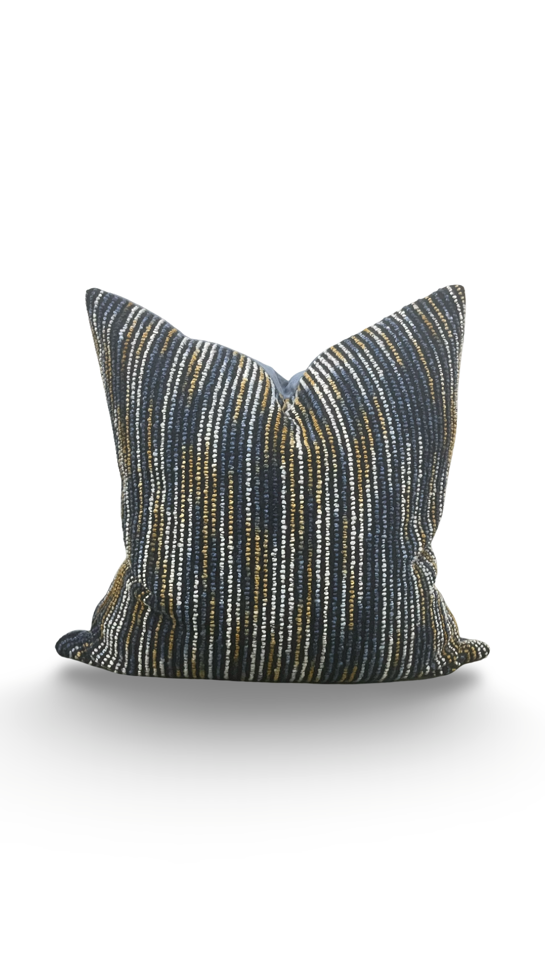 Color Field Midnight Bloom 22x22" Knife Edge Decorative Throw Pillow