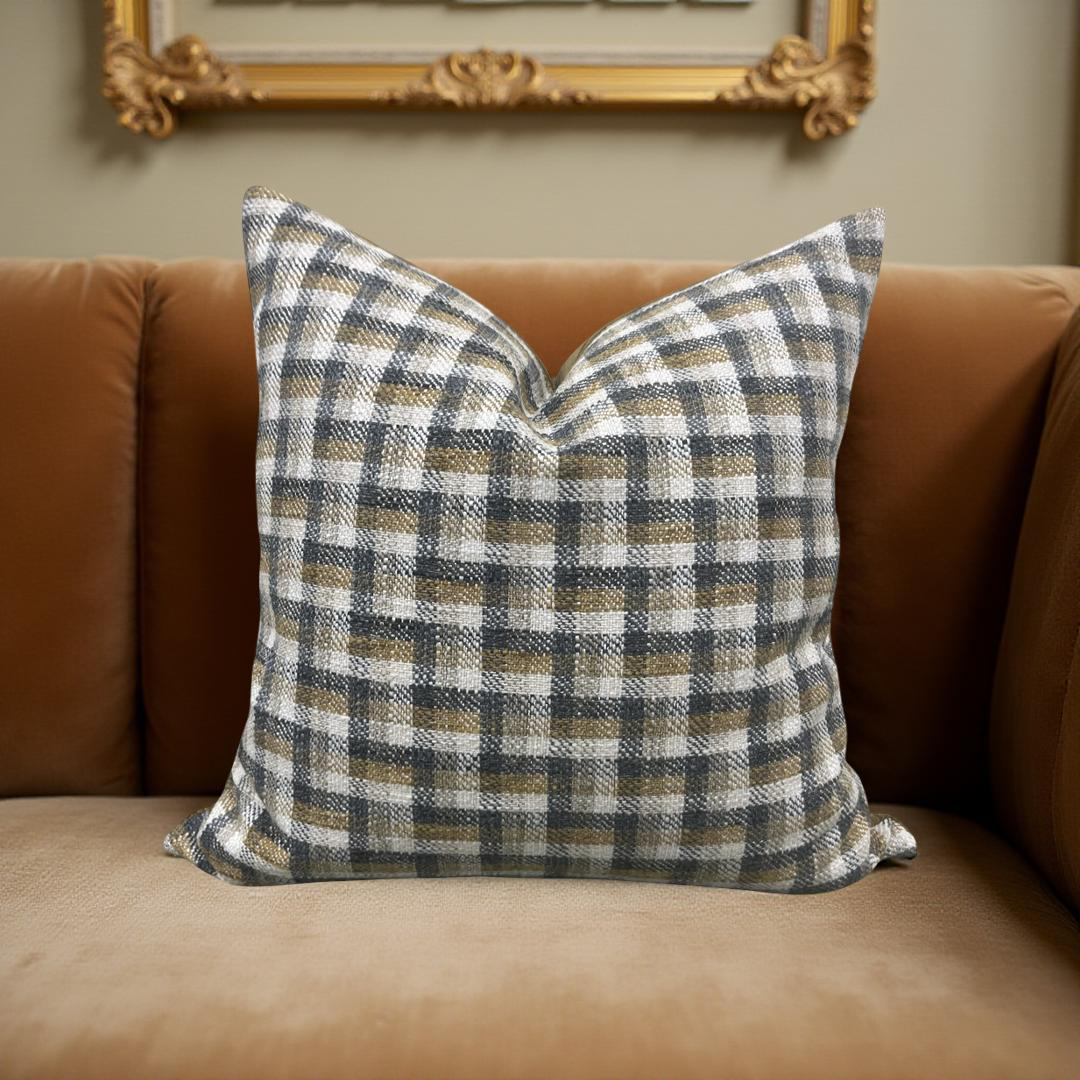Designer Fabric Chattanooga Bedrock 22x22" Knife Edge Decorative Throw Pillow