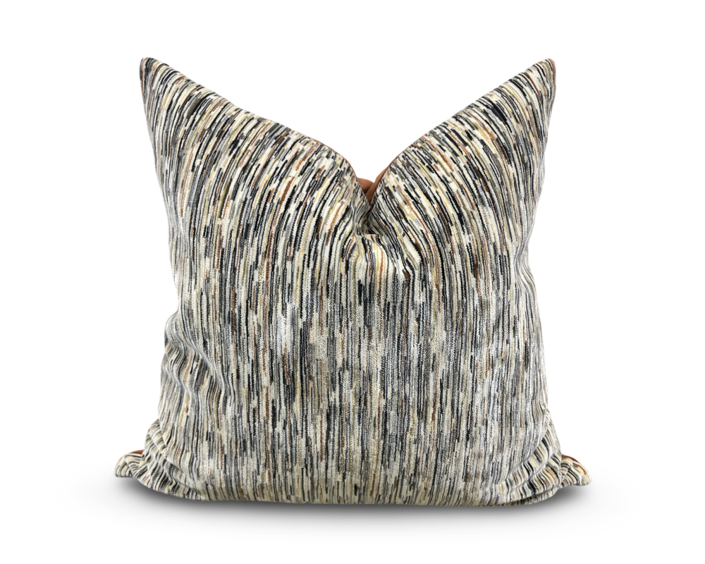 Giverny Wheat Field 22x22" Knife Edge Decorative Pillow