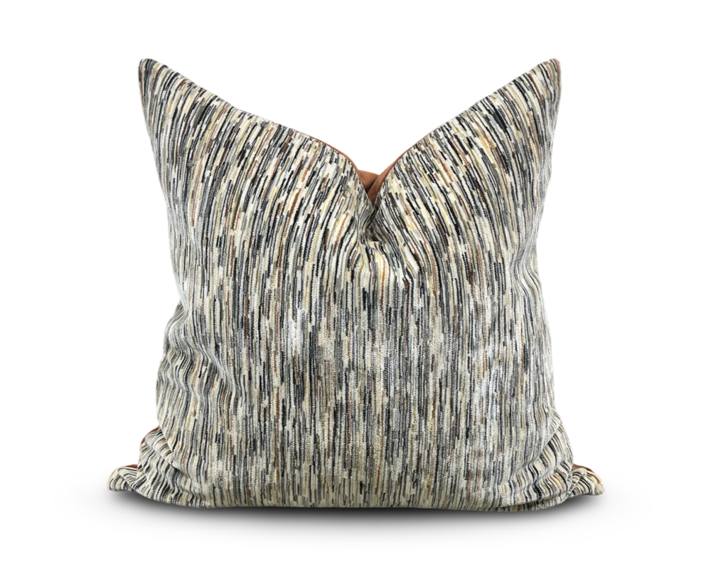 Giverny Wheat Field 22x22" Knife Edge Decorative Pillow