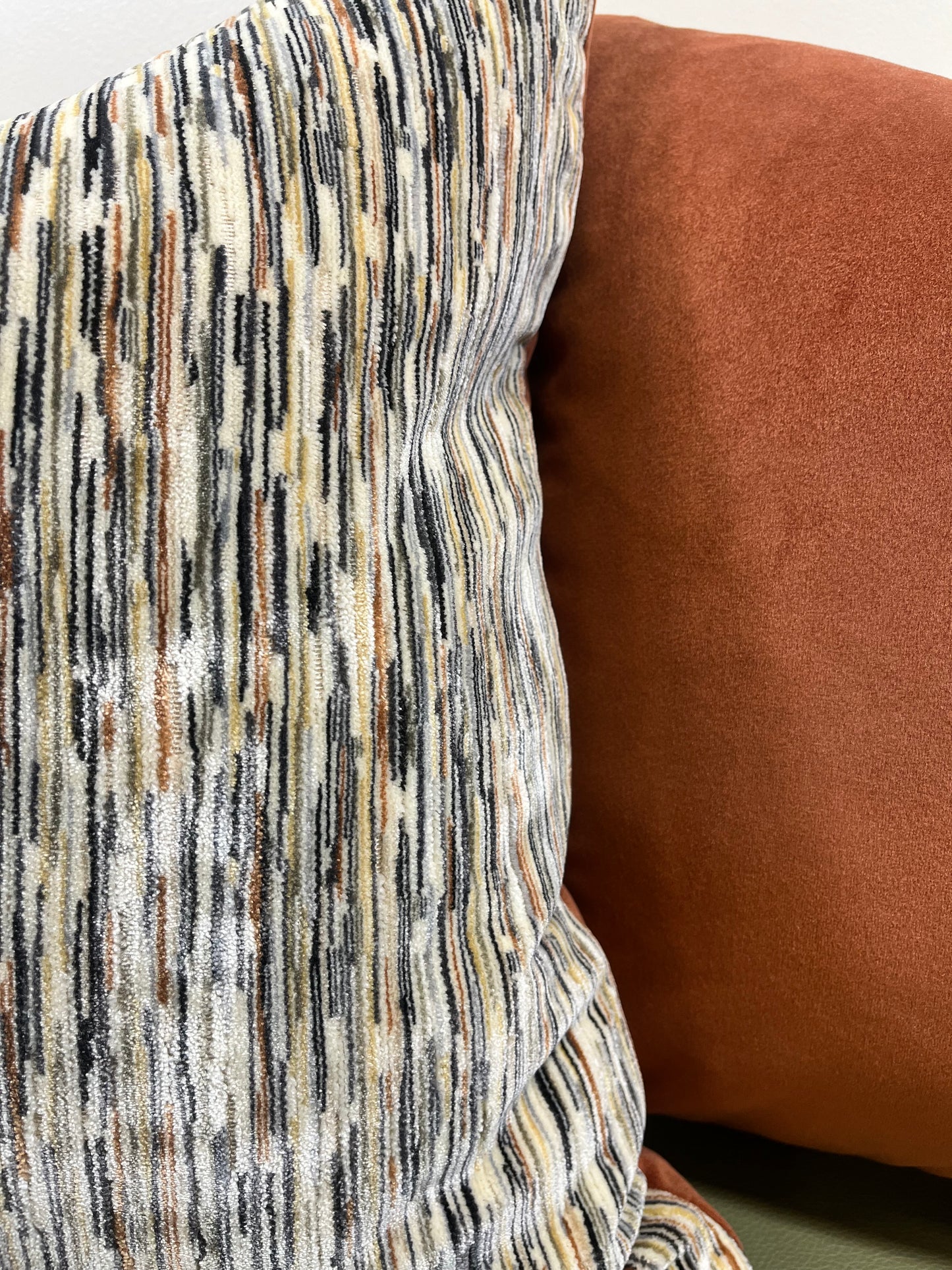 Giverny Wheat Field 22x22" Knife Edge Decorative Pillow