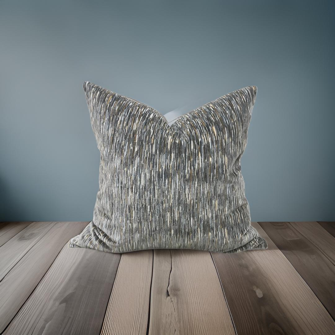 Giverny Seine River 22x22" Knife Edge Decorative Pillow