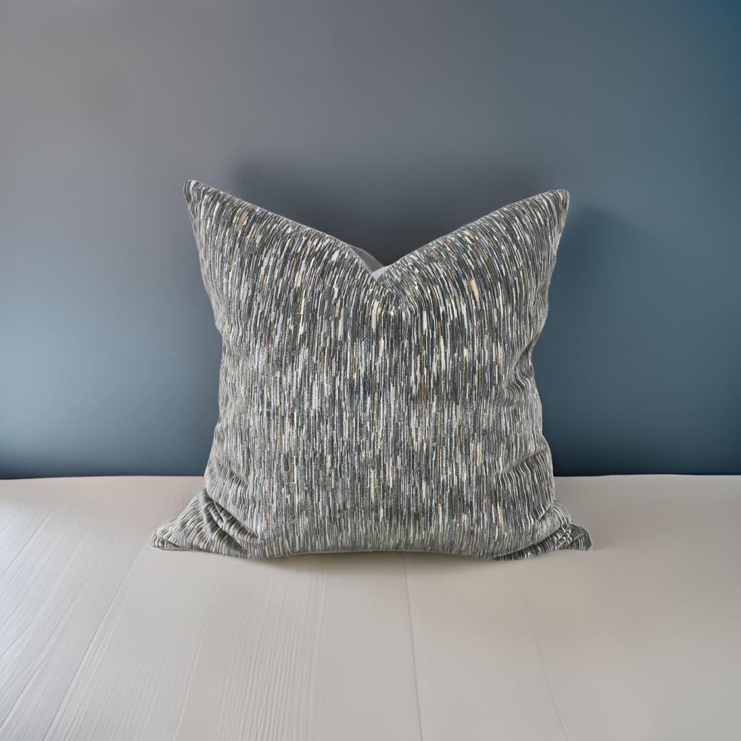 Giverny Seine River 22x22" Knife Edge Decorative Pillow