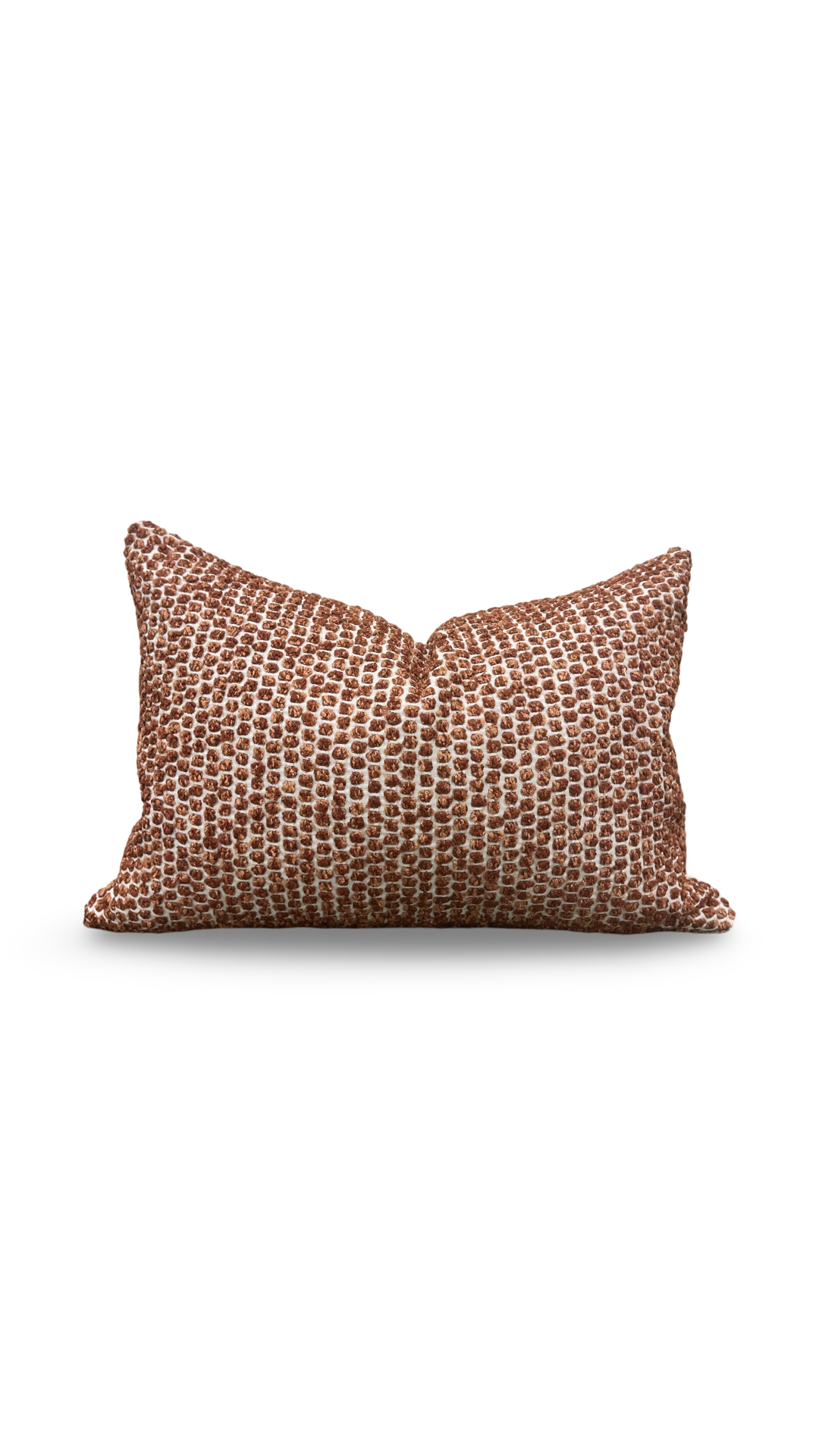 Trinity Rust 12X18" Knife Edge Decorative Lumbar Pillow