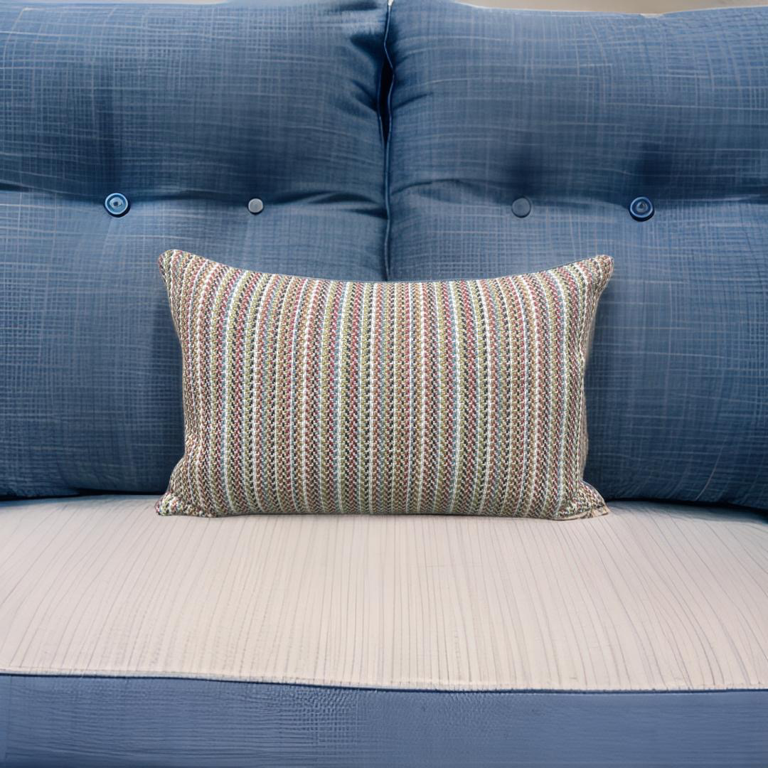 Esker Multi 12X18" Knife Edge Decorative Pillow