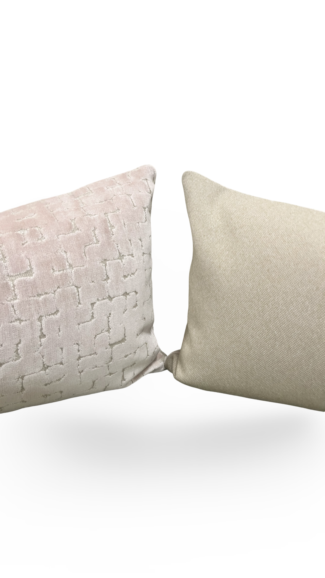 Designer Fabric Riom Fondant 12X18" Knife Edge Decorative Lumbar Pillow
