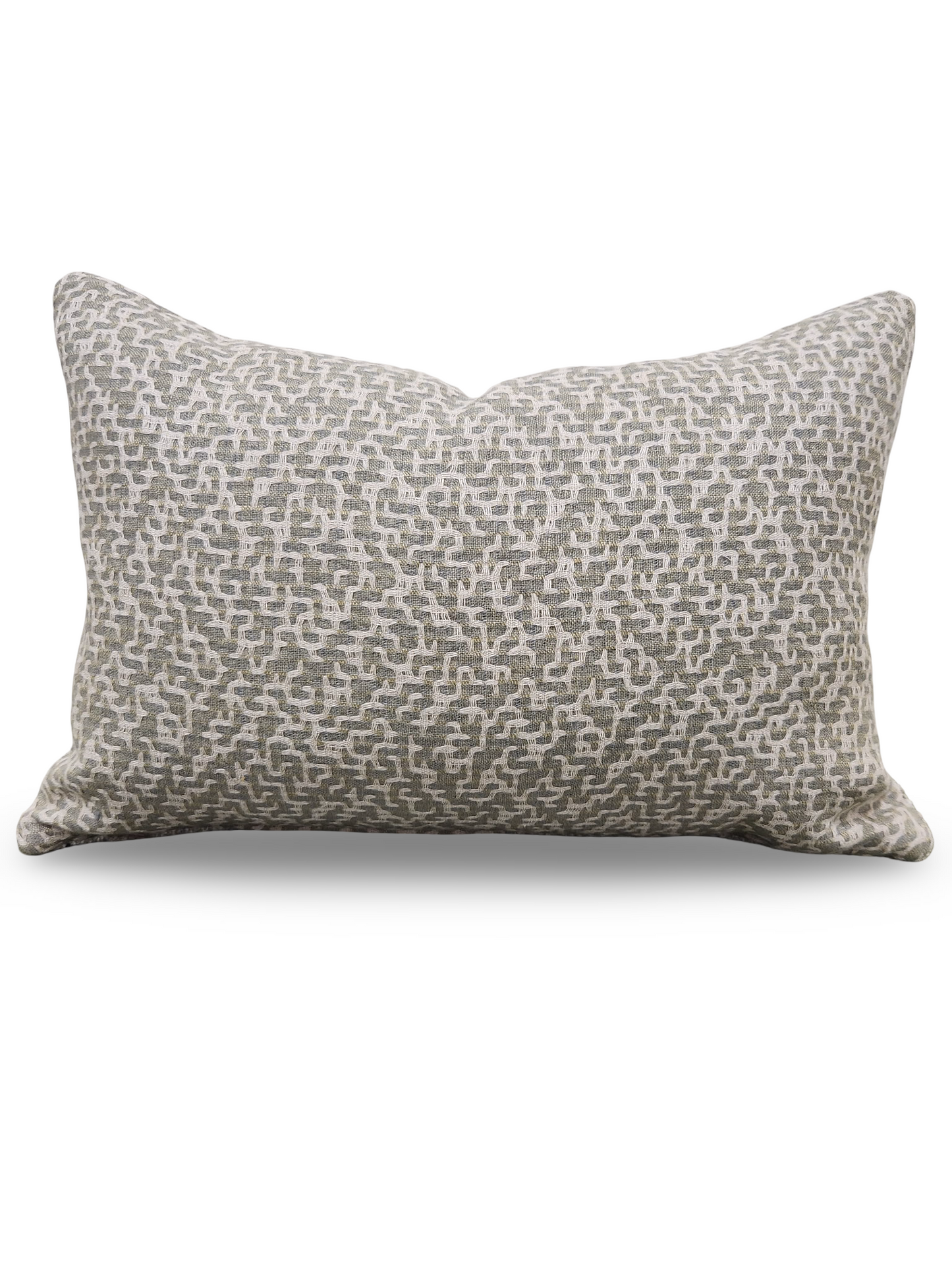 Rogers & Goffigon Lumbar Pillow Dialogues Jungle 12x18" Knife Edge Cover