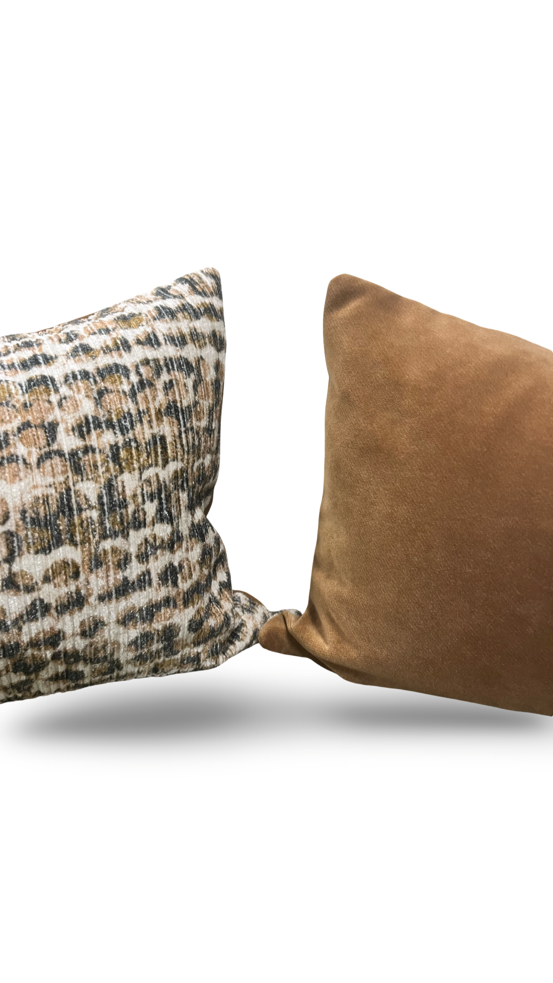 Designer Fabric Ezri Sorbet 12x18" Knife Edge Lumbar Pillow