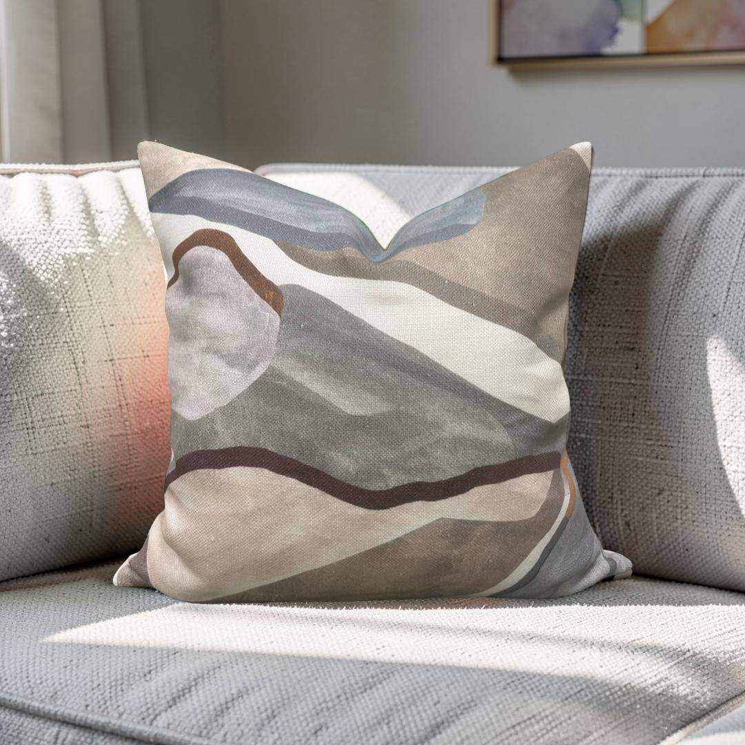 Decorative Pillow Figura Ashlar 20x20" Knife Edge Cover