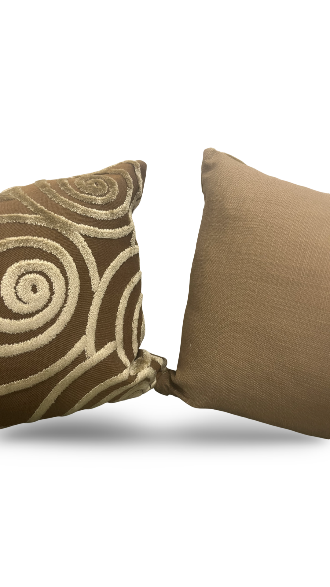 Luxury Pillow Swing Velvet Bronze 12x18" Knife Edge Decorative Lumbar Pillow