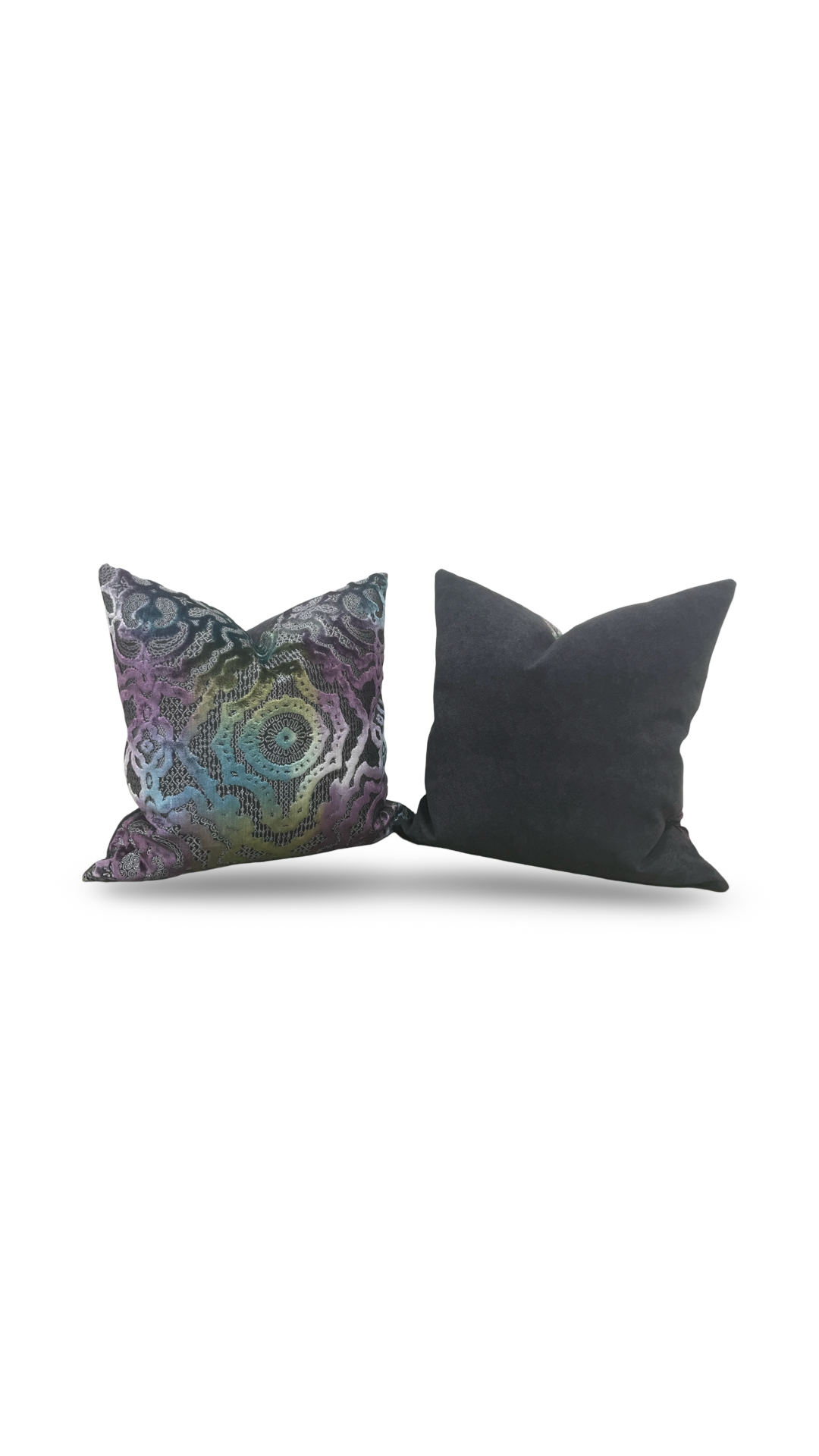 S Harris Fantasia 20x20" Knife Edge Decorative Throw Pillow
