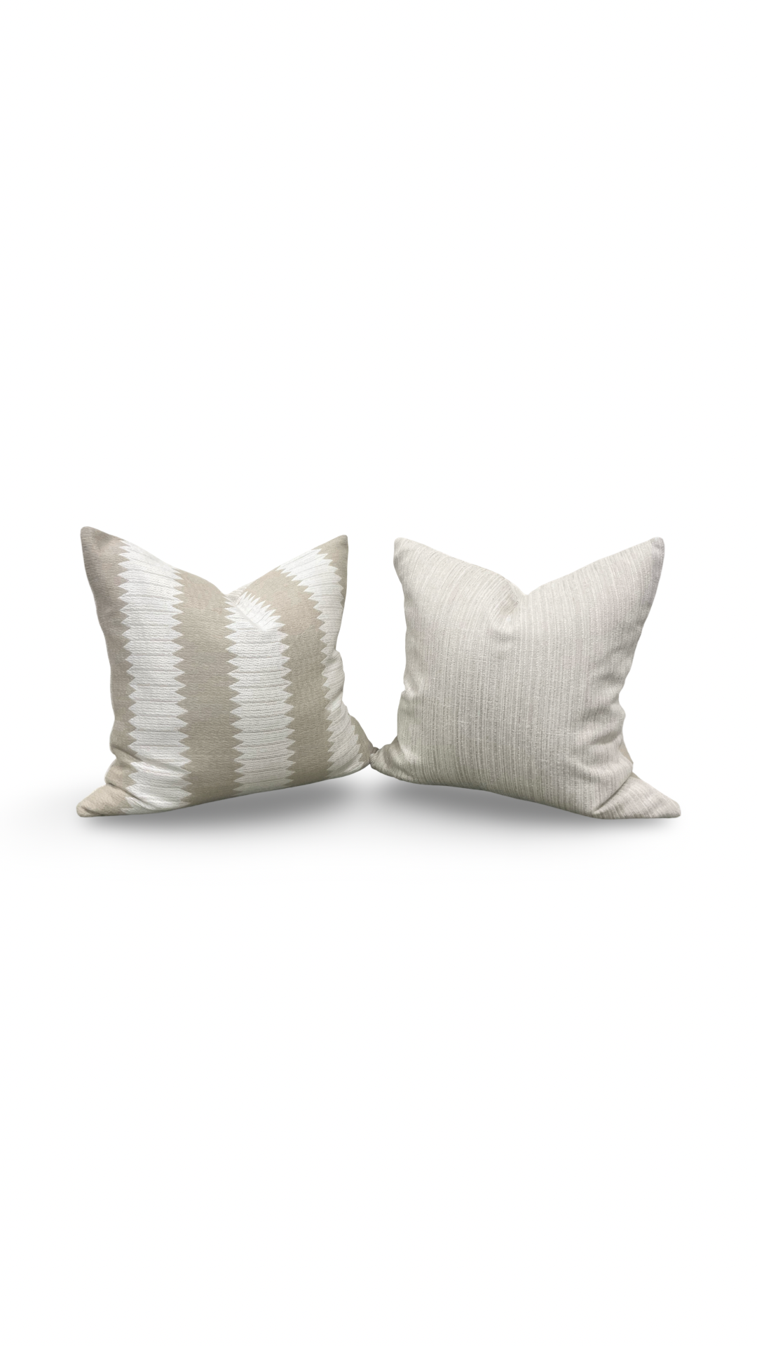Aperigon Swag Jute 22x22" Knife Edge Decorative Throw Pillow