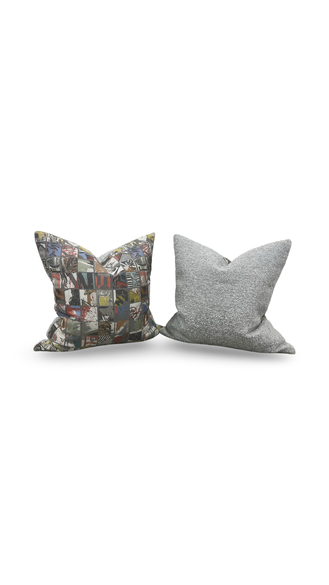 Storyboard Deck 22x22" Knife Edge Decorative Throw Pillow