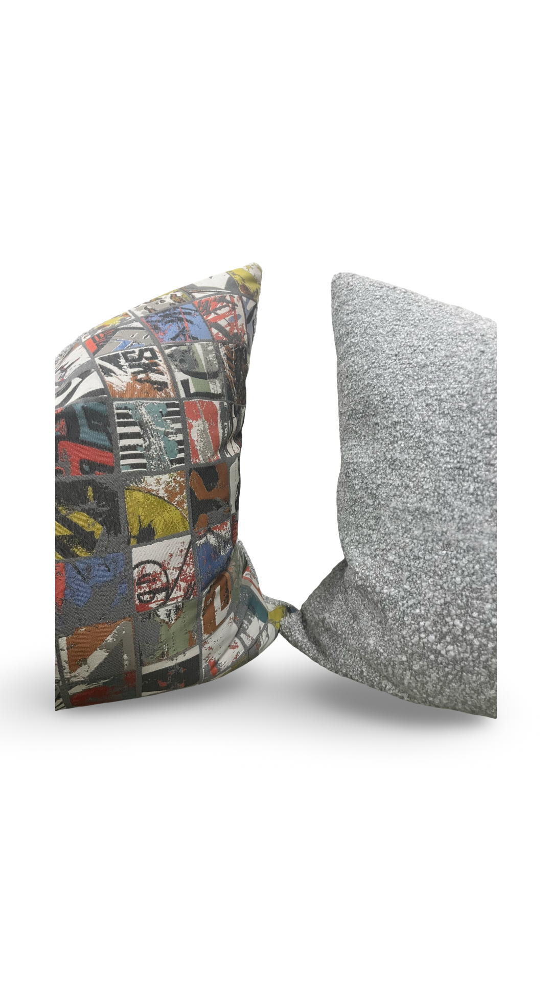 Storyboard Deck 22x22" Knife Edge Decorative Throw Pillow