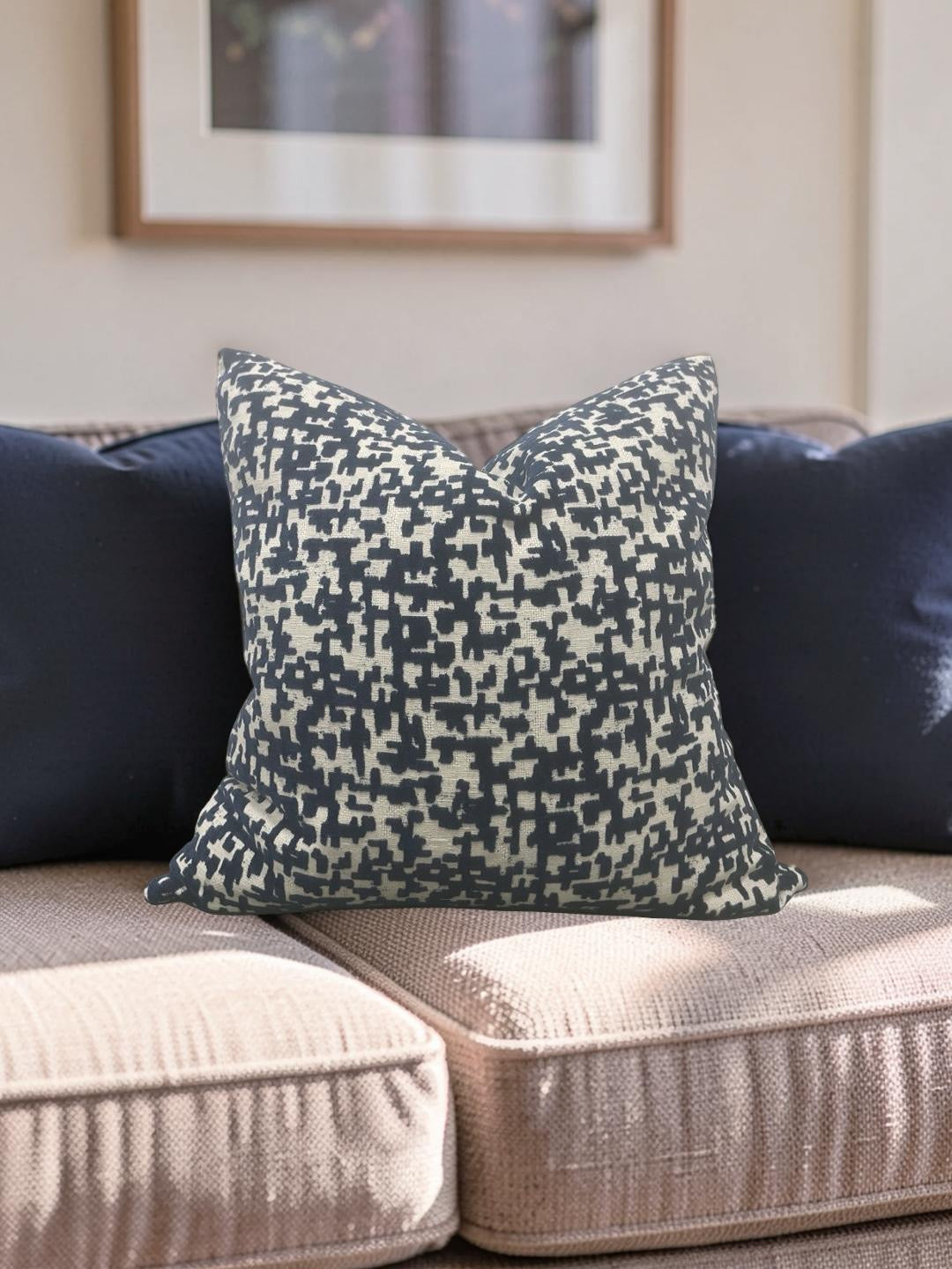Decorative Pillow Lancy Tetris 20x20" Knife Edge Cover