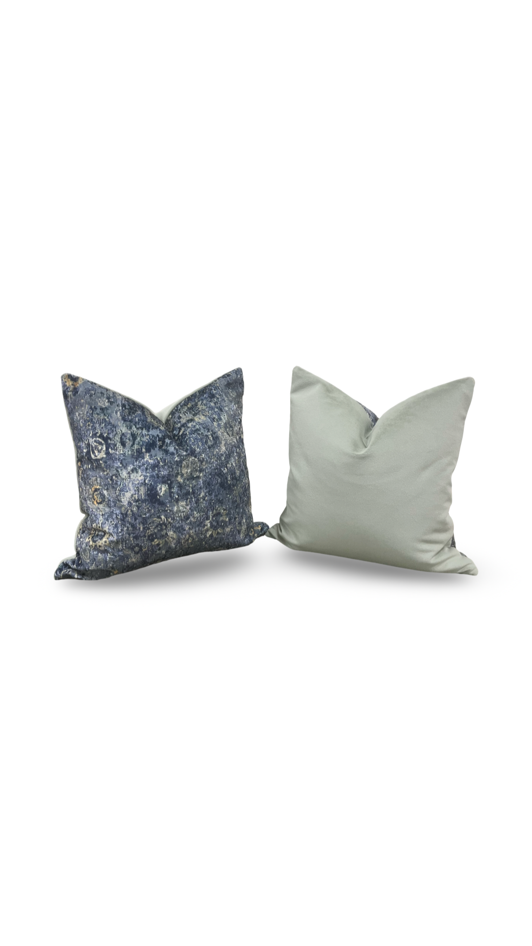 Designer Fabric Mesmerize Tidepool 18x18" Knife Edge Decorative Throw Pillow