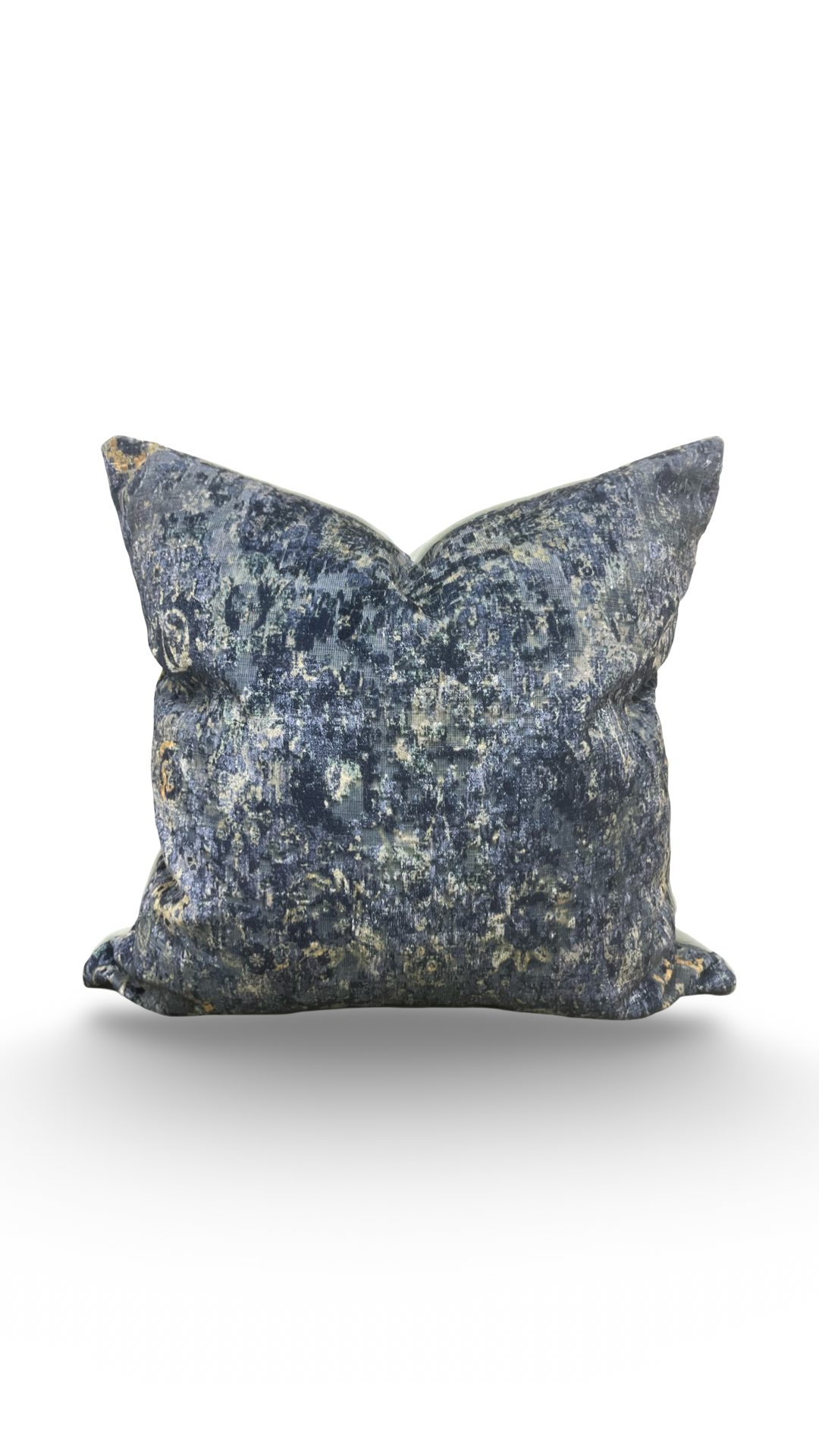 Designer Fabric Mesmerize Tidepool 18x18" Knife Edge Decorative Throw Pillow
