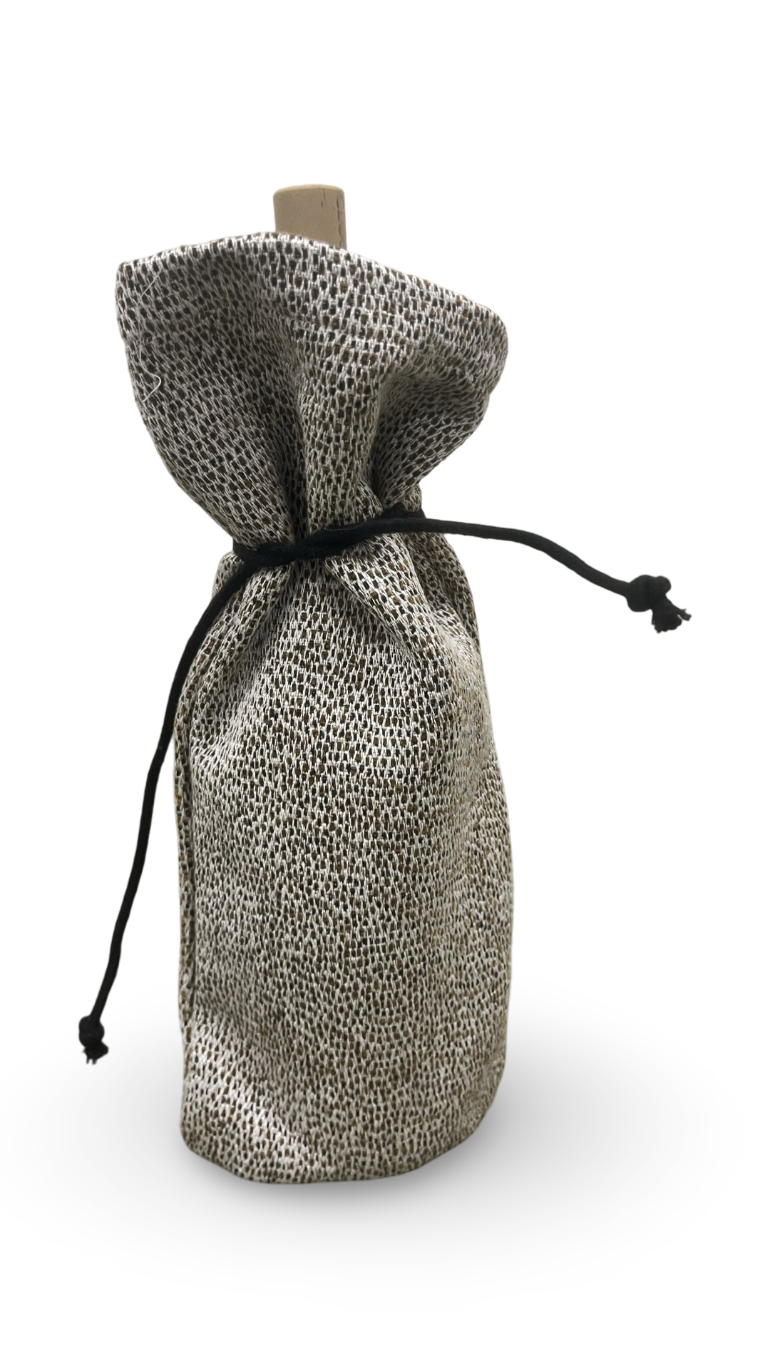 Small Scale Tiger Print Wine Bottle Bag