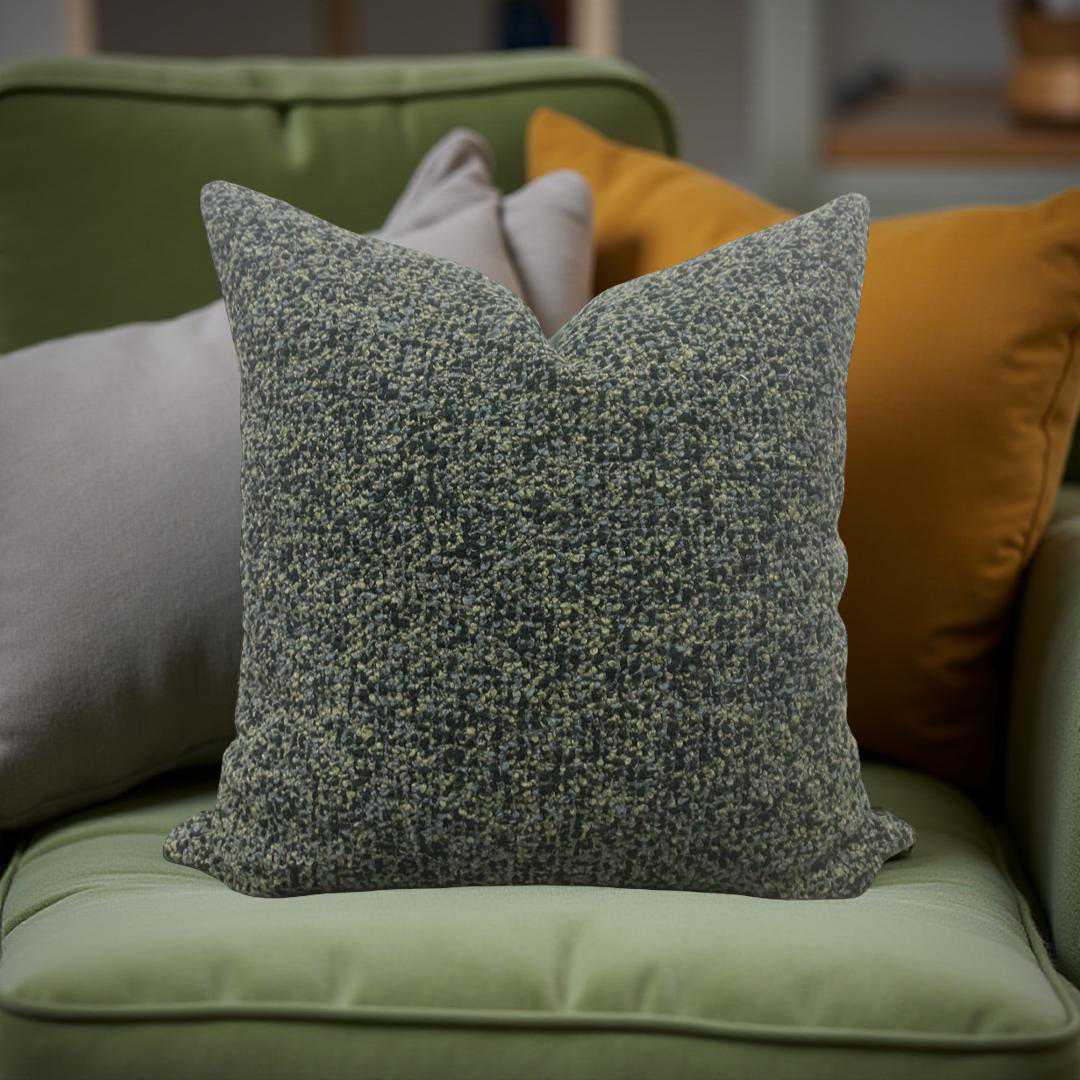 Decorative Pillow Comfy Boucle 22x22" Knife Edge Cover