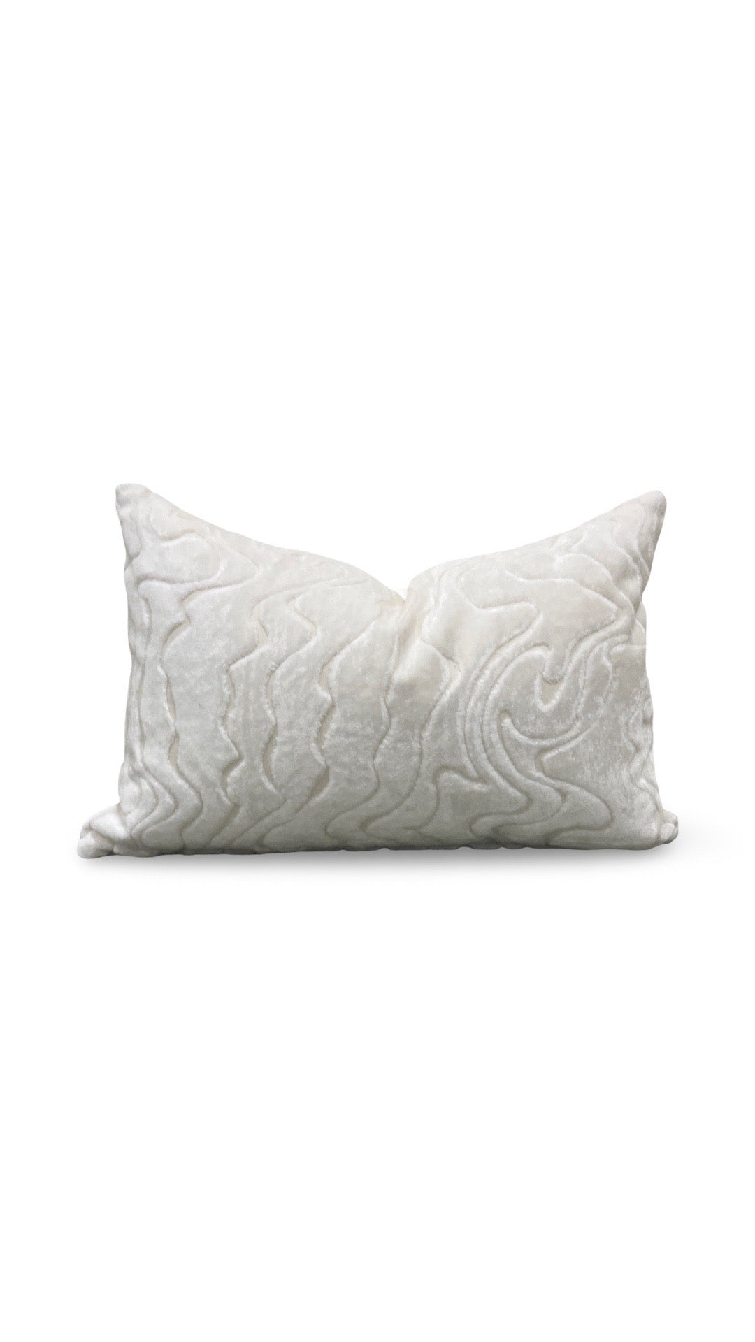 Moon Beam Lumbar Pillow Chiaroscuro Dream 12x18" Knife Edge Cover
