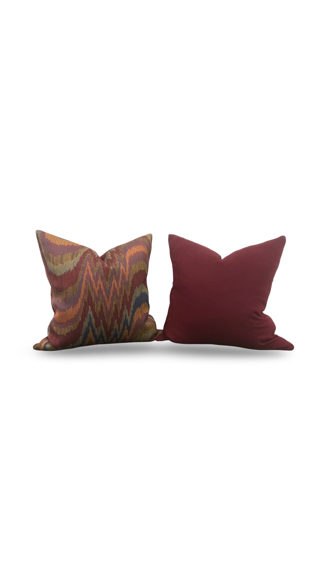 Decorative Pillow Petworth Carnival 22x22" Knife Edge Cover