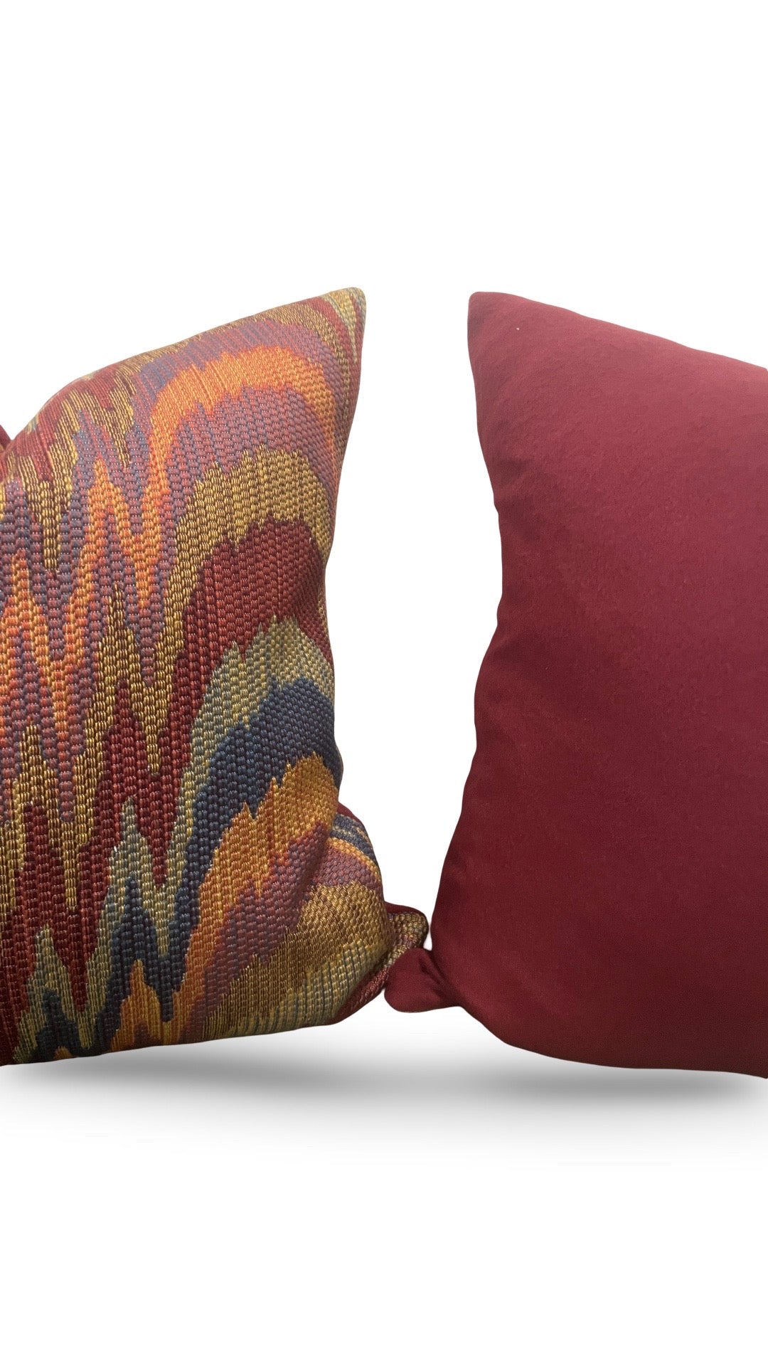 Decorative Pillow Petworth Carnival 22x22" Knife Edge Cover