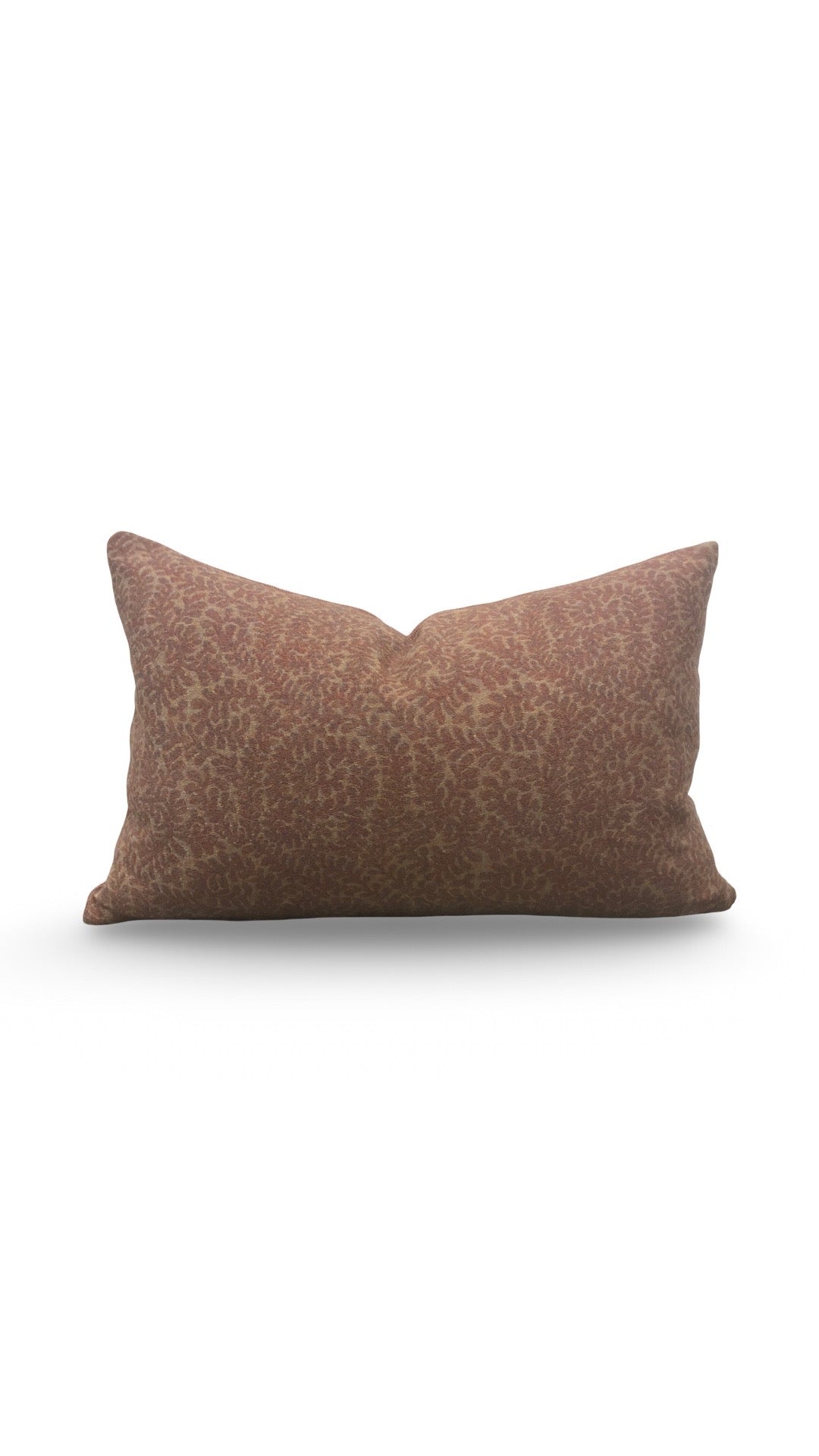 George Spencer Designs Lumbar Pillow Amadea Spice 12x18" Knife Edge Cover