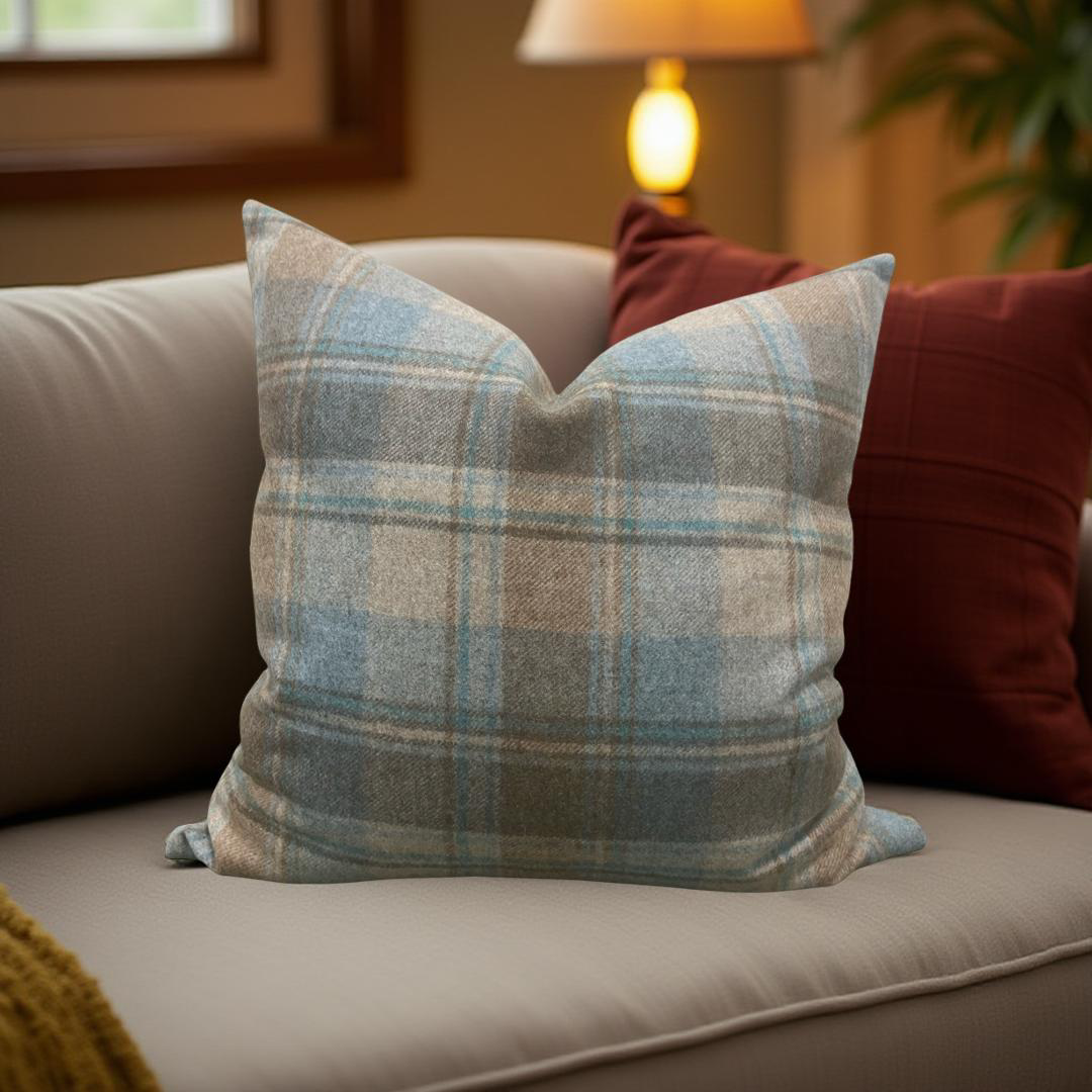 Decorative Pillow Ringo Eau De Nil 20x20" Knife Edge Cover