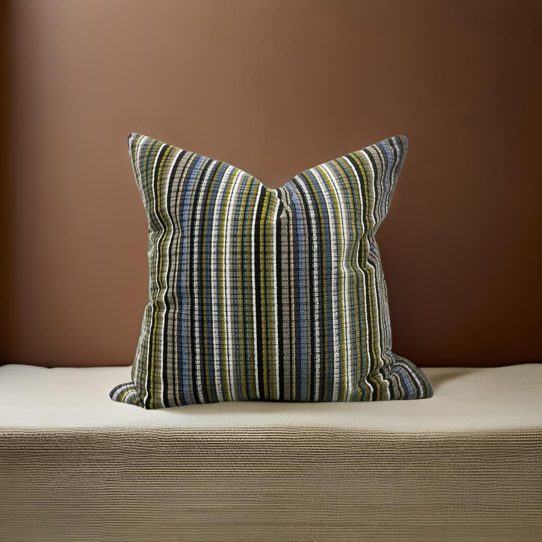 Adlon Bleu  16X16" Knife Edge Decorative Pillow