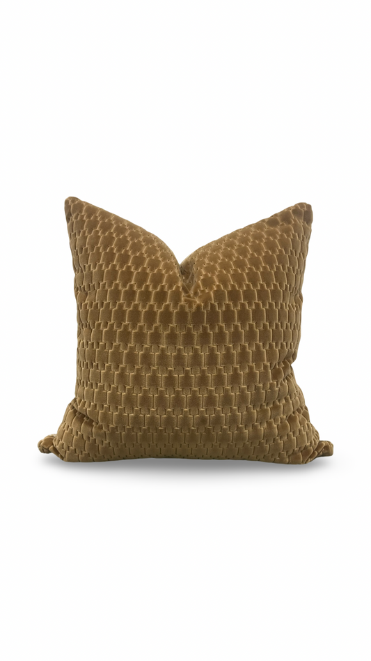 Brentano Decorative Pillow Graviata Marigold 20x20" Knife Edge Cover